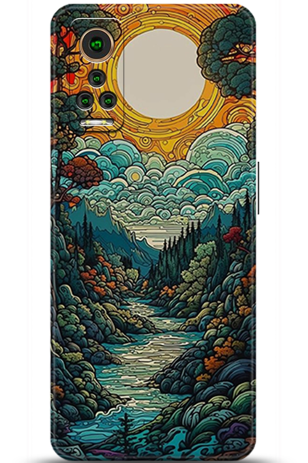 General Mobile GM 22 Pro Uyumlu Kılıf HD Baskılı Kılıf - Followed Institution 5198