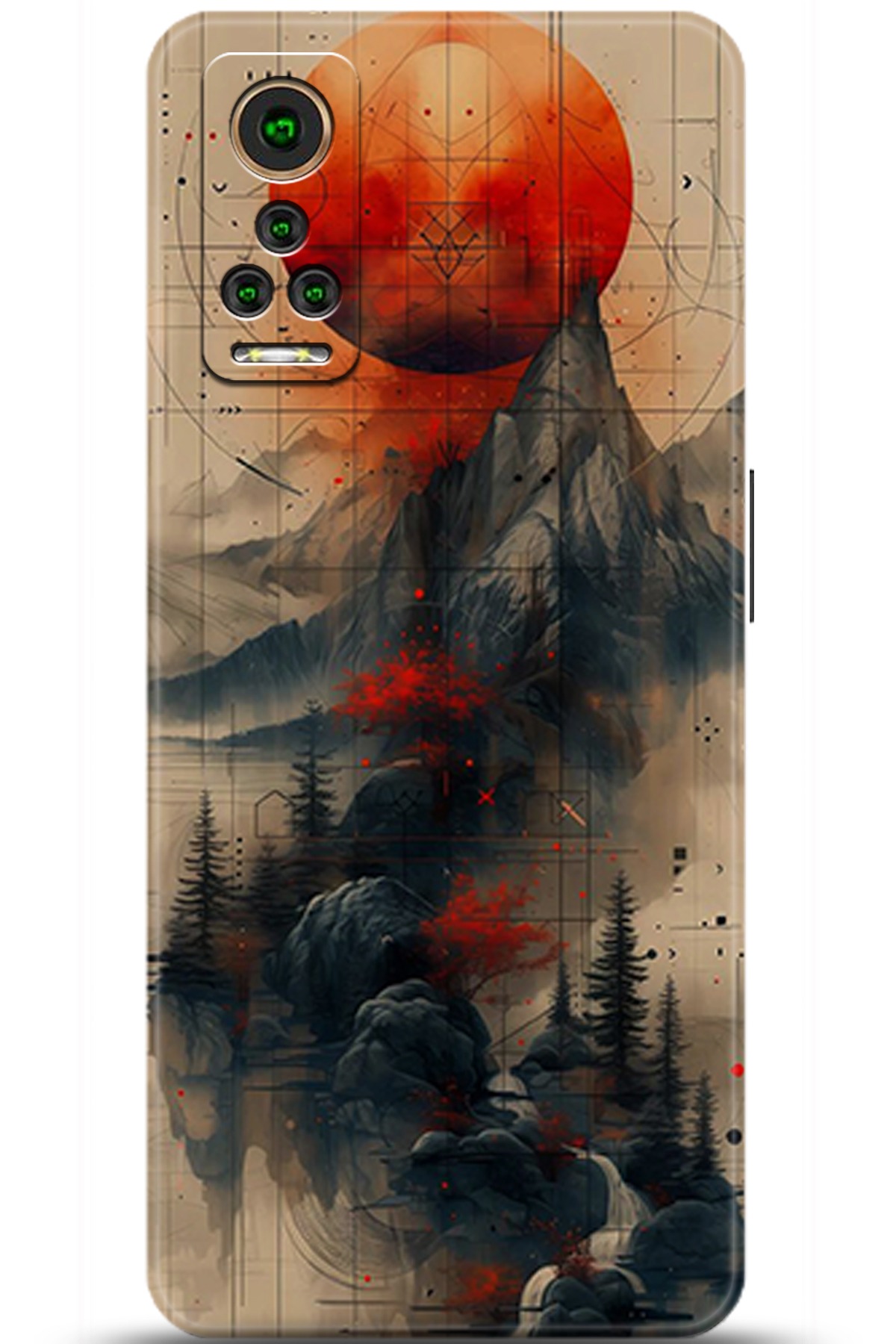 General Mobile GM 22 Pro Uyumlu Kılıf HD Baskılı Kılıf - Followed Institution 5244