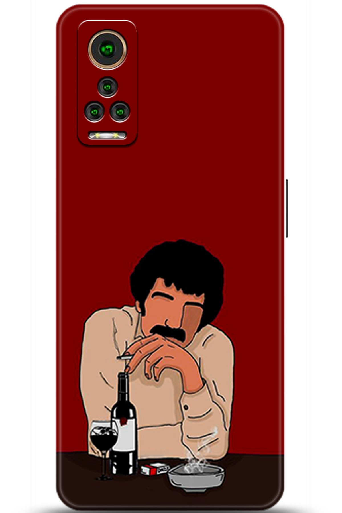 General Mobile GM 22 Pro Uyumlu Kılıf HD Baskılı Kılıf - Followed Institution 5396