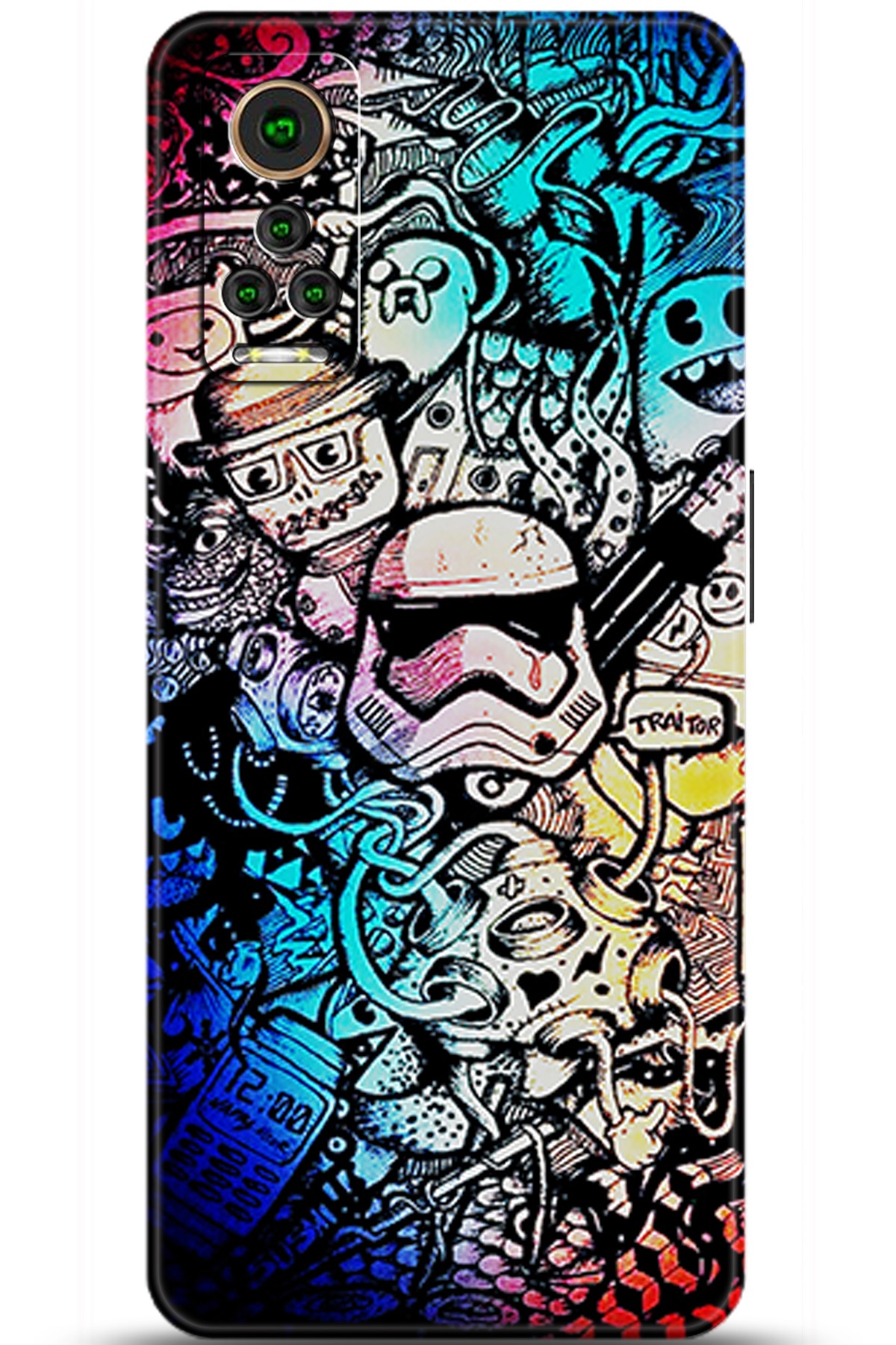 General Mobile GM 22 Pro Uyumlu Kılıf HD Baskılı Kılıf - Followed Institution 5973