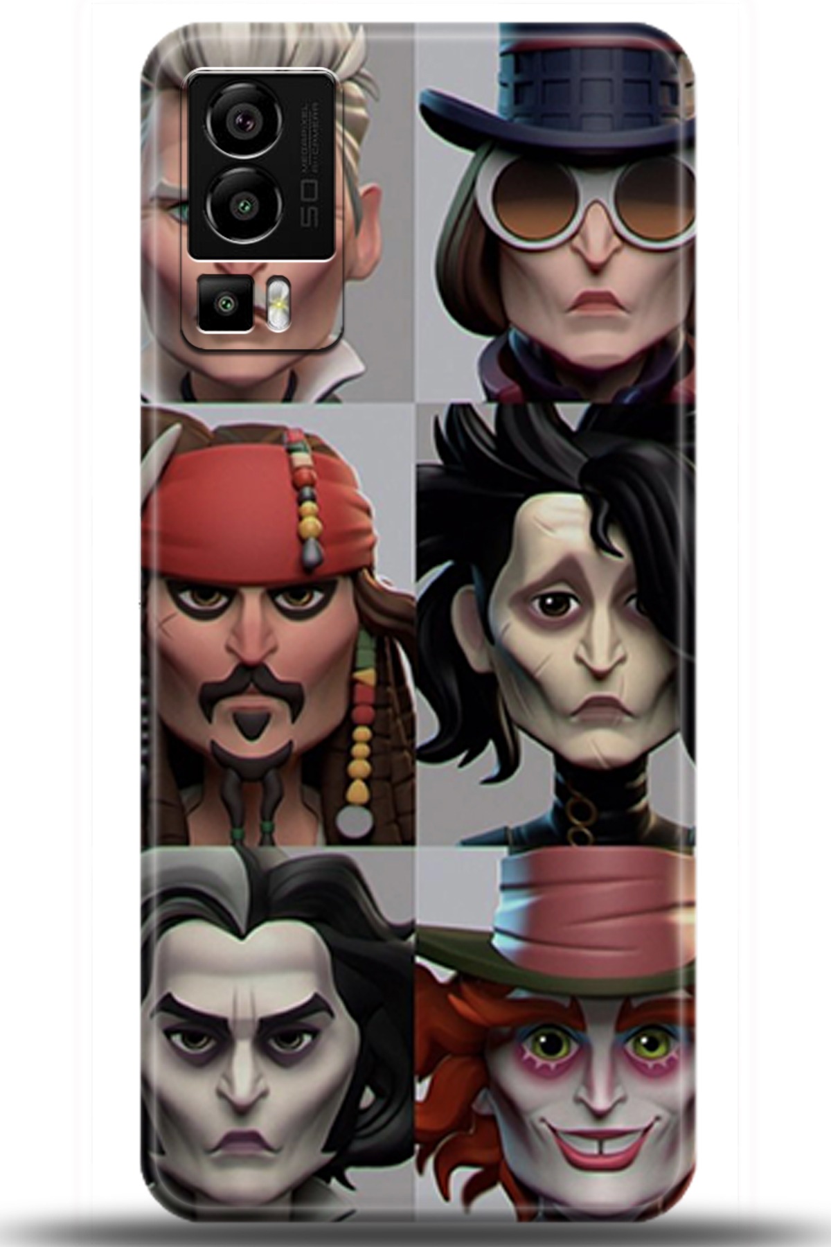 General Mobile GM 23 Uyumlu Kılıf HD Baskılı Kılıf - Followed Institution 5001