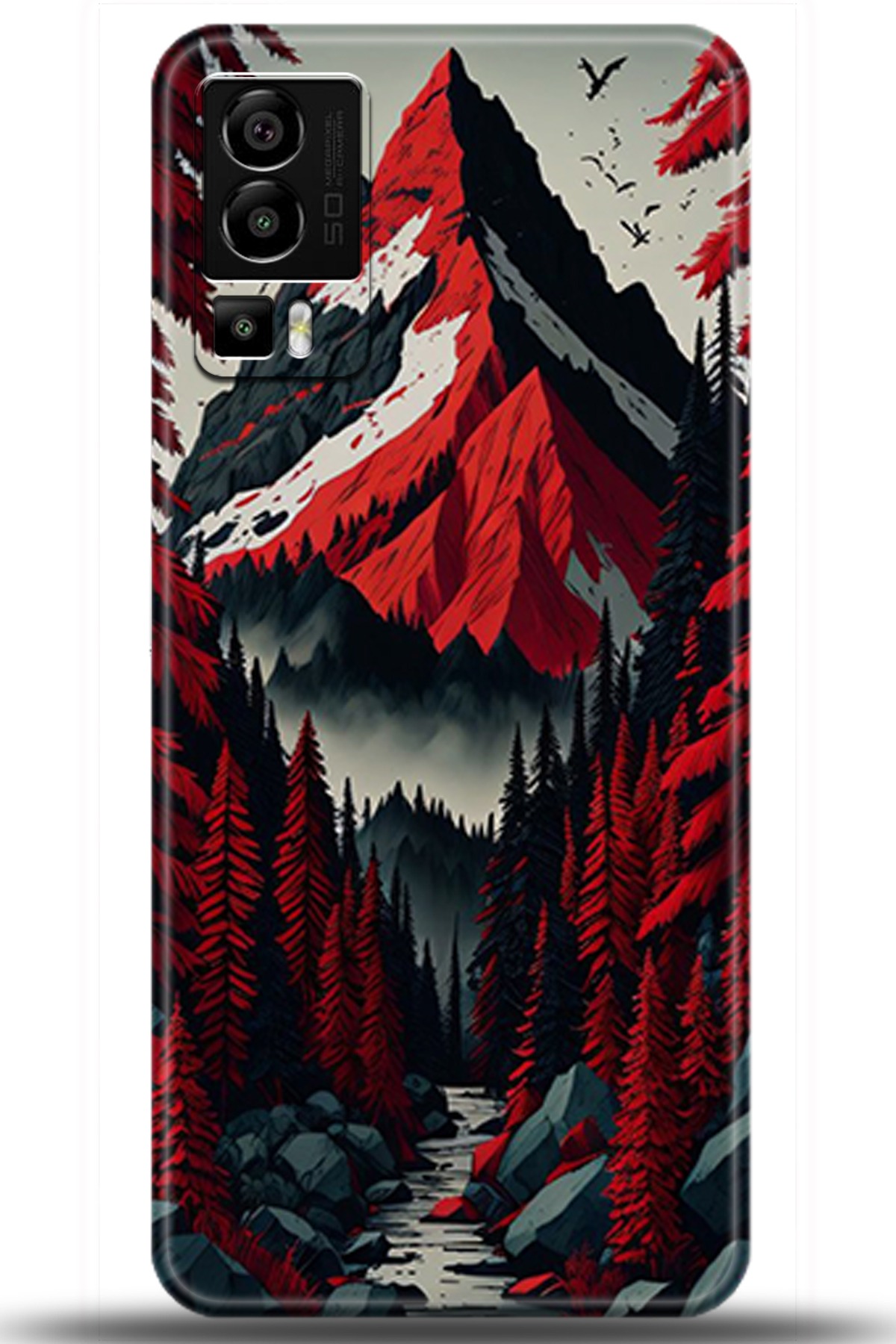 General Mobile GM 23 Uyumlu Kılıf HD Baskılı Kılıf - Followed Institution 5196