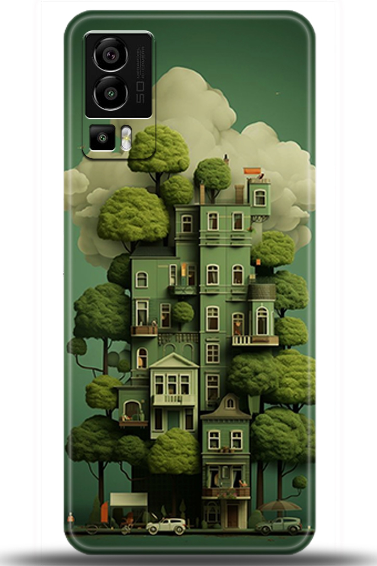 General Mobile GM 23 Uyumlu Kılıf HD Baskılı Kılıf - Followed Institution 5273