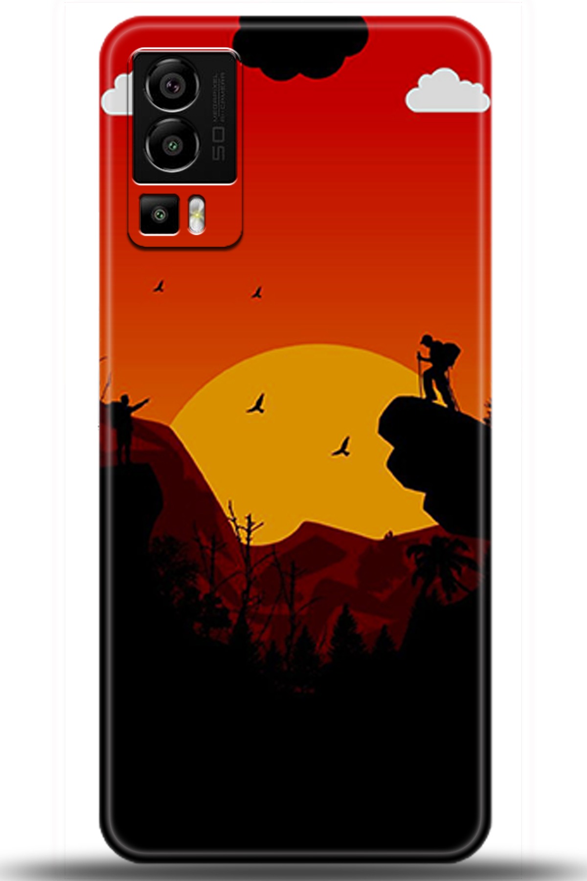 General Mobile GM 23 Uyumlu Kılıf HD Baskılı Kılıf - Followed Institution 5407