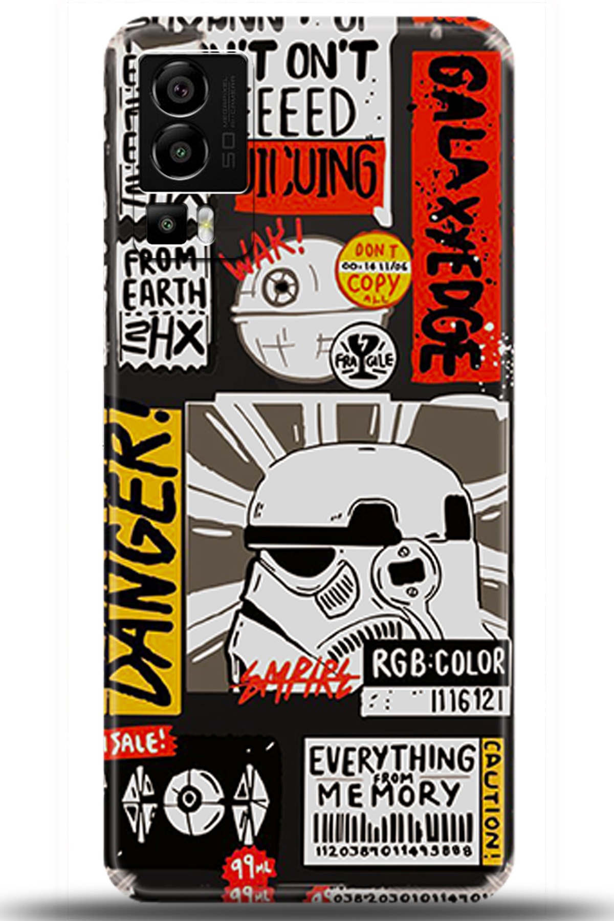 General Mobile GM 23 Uyumlu Kılıf HD Baskılı Kılıf - Followed Institution 5555