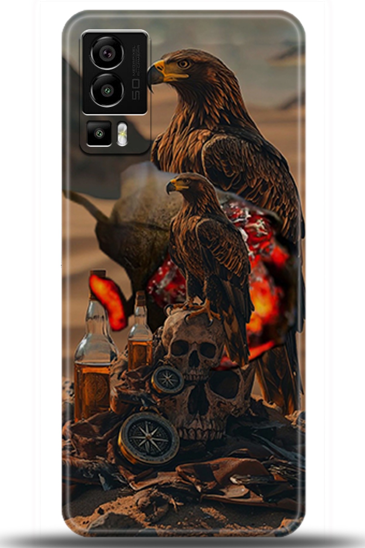 General Mobile GM 23 Uyumlu Kılıf HD Baskılı Kılıf - Followed Institution 5760