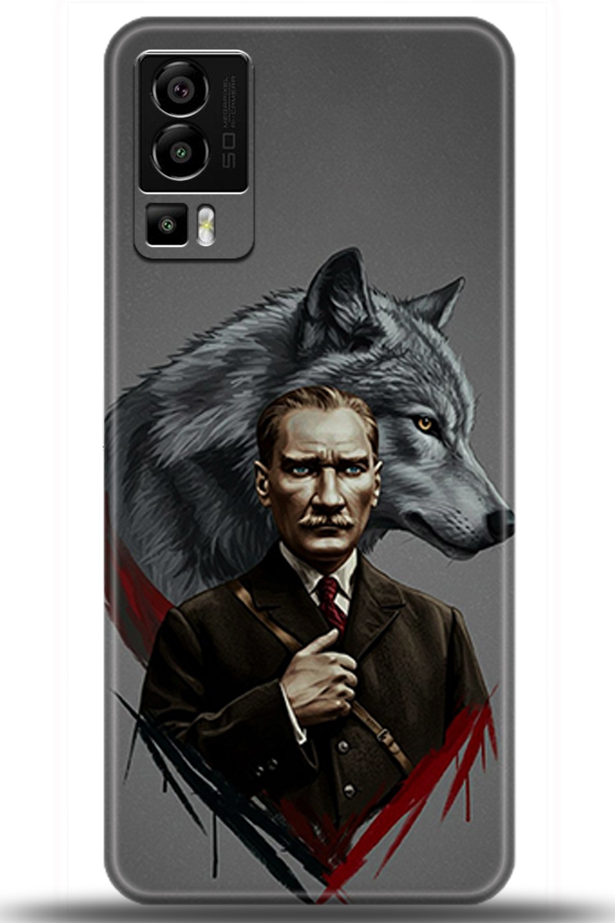 General Mobile GM 23 Uyumlu Kılıf HD Baskılı Kılıf - Followed Institution 5810