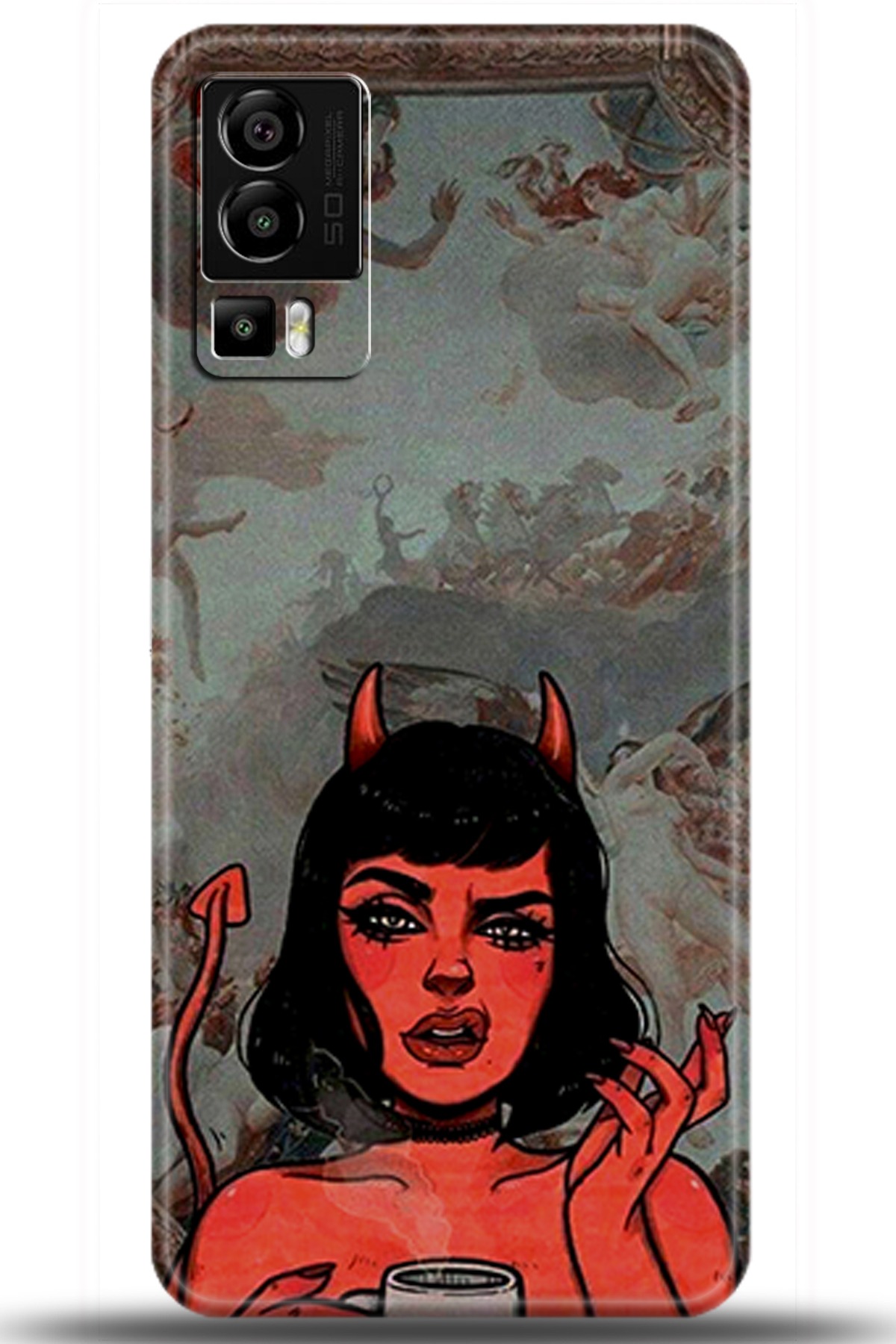 General Mobile GM 23 Uyumlu Kılıf HD Baskılı Kılıf - Followed Institution 6047