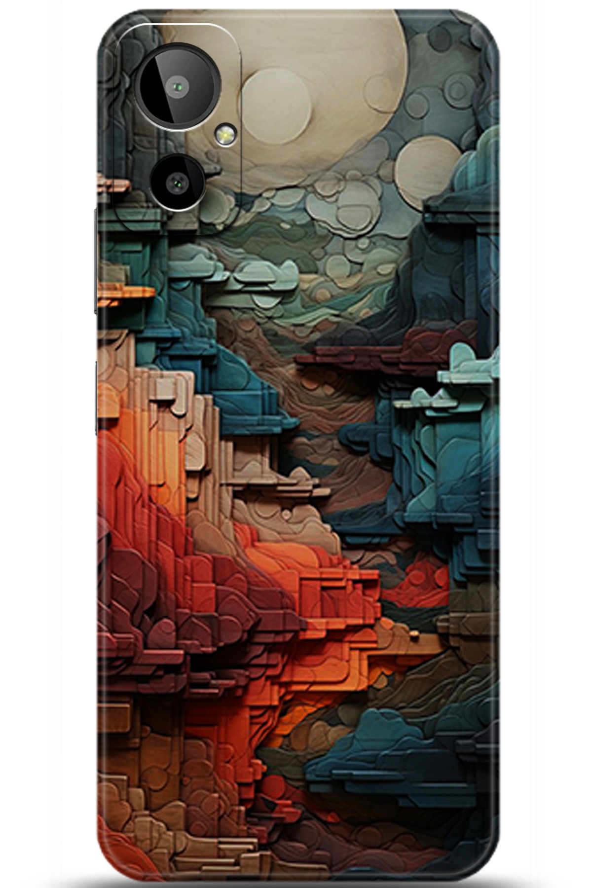 General Mobile GM 23 SE Uyumlu Kılıf HD Baskılı Kılıf - Followed Institution 5218