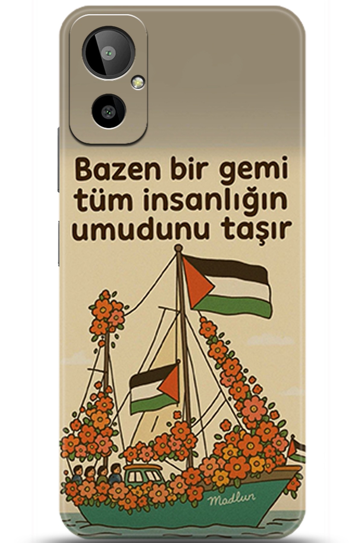 General Mobile GM 23 SE Uyumlu Kılıf HD Baskılı Kılıf - Followed Institution 5739