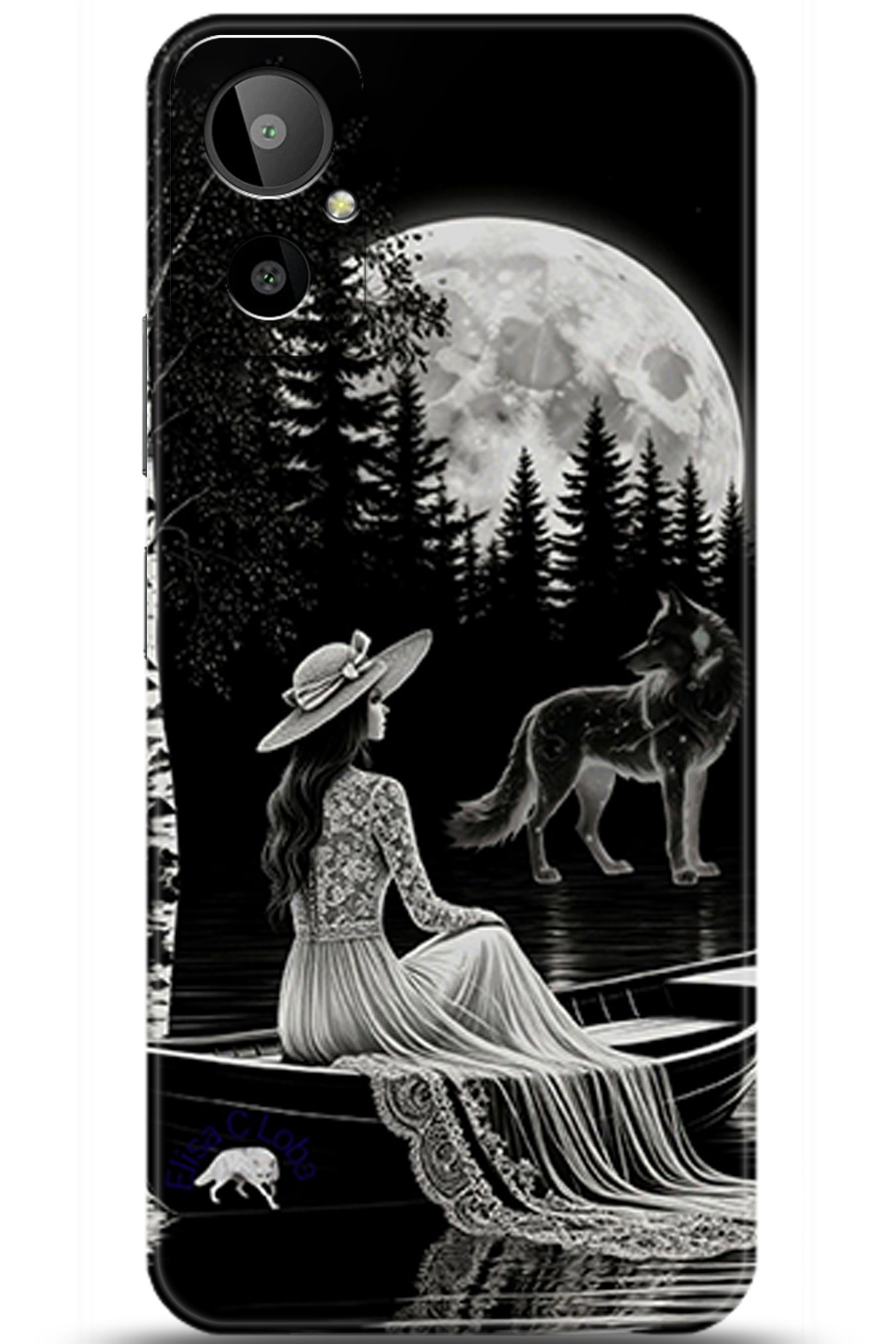 General Mobile GM 23 SE Uyumlu Kılıf HD Baskılı Kılıf - Followed Institution 5842