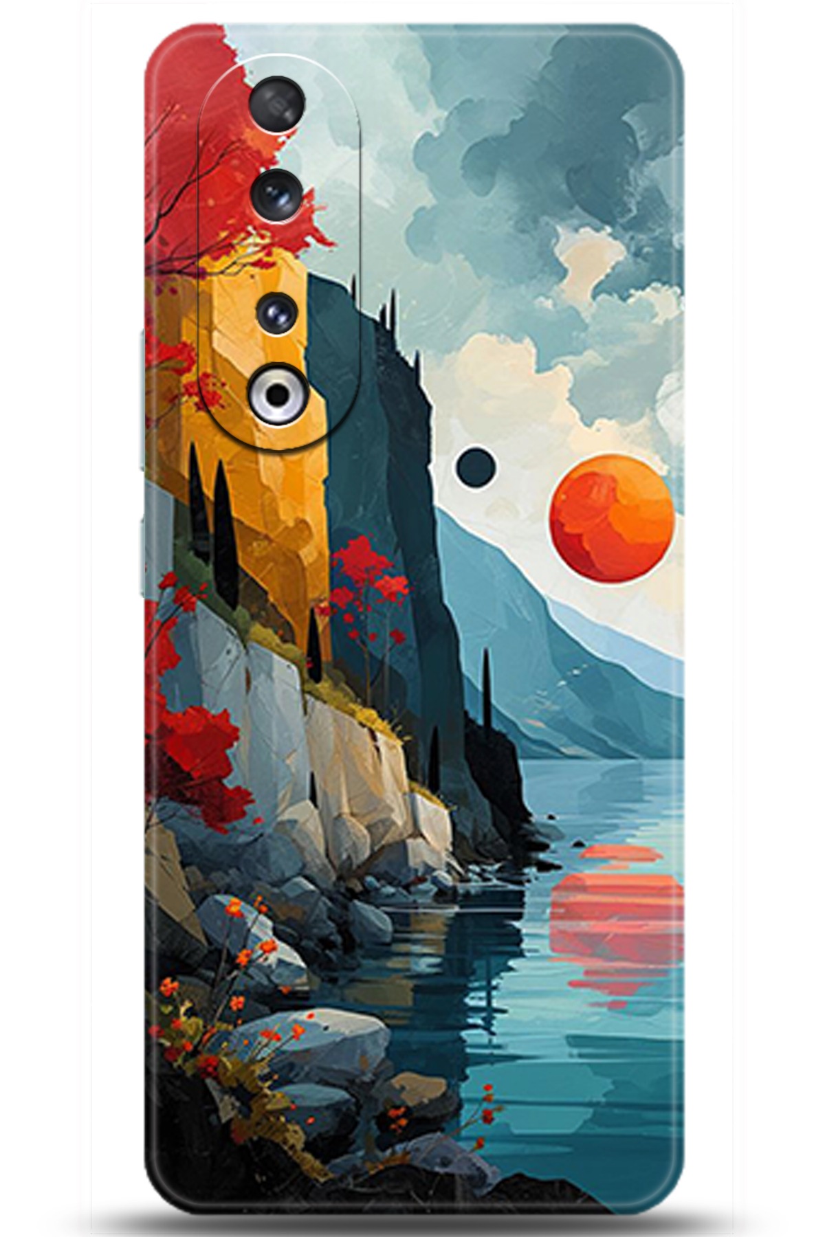 Honor 90 Uyumlu Kılıf HD Baskılı Kılıf - Followed Institution 5368