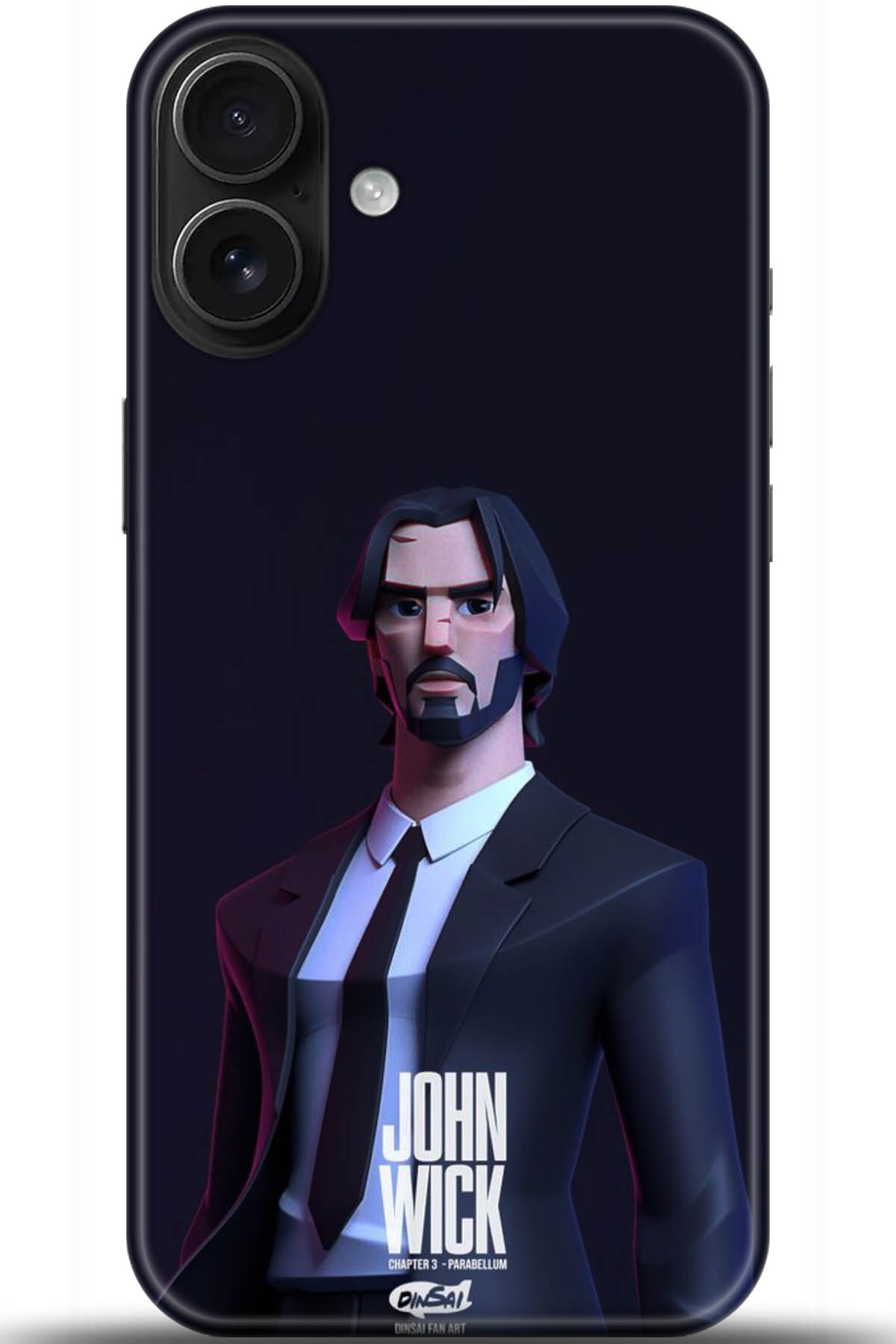 Apple iPhone 16 Uyumlu Kılıf HD Baskılı Kılıf - Followed Institution 5018