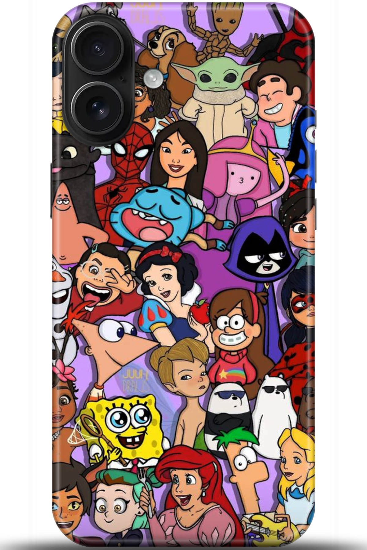 Apple iPhone 16 Uyumlu Kılıf HD Baskılı Kılıf - Followed Institution 5168