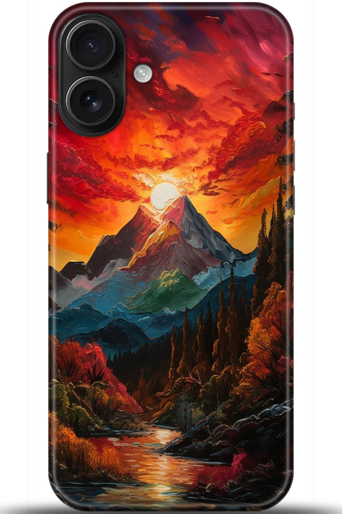 Apple iPhone 16 Uyumlu Kılıf HD Baskılı Kılıf - Followed Institution 5224