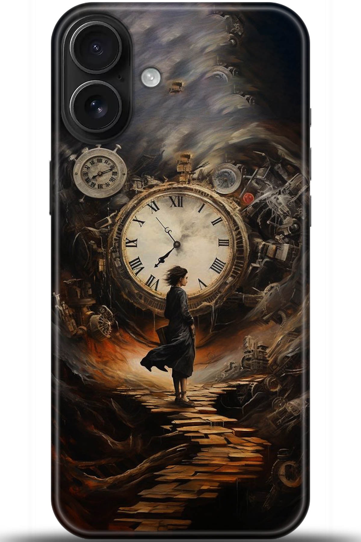 Apple iPhone 16 Uyumlu Kılıf HD Baskılı Kılıf - Followed Institution 5252