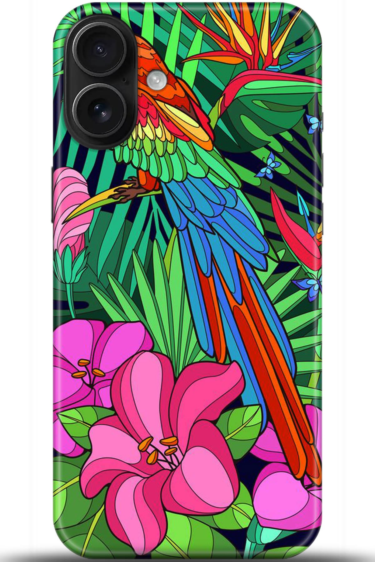 Apple iPhone 16 Uyumlu Kılıf HD Baskılı Kılıf - Followed Institution 5283