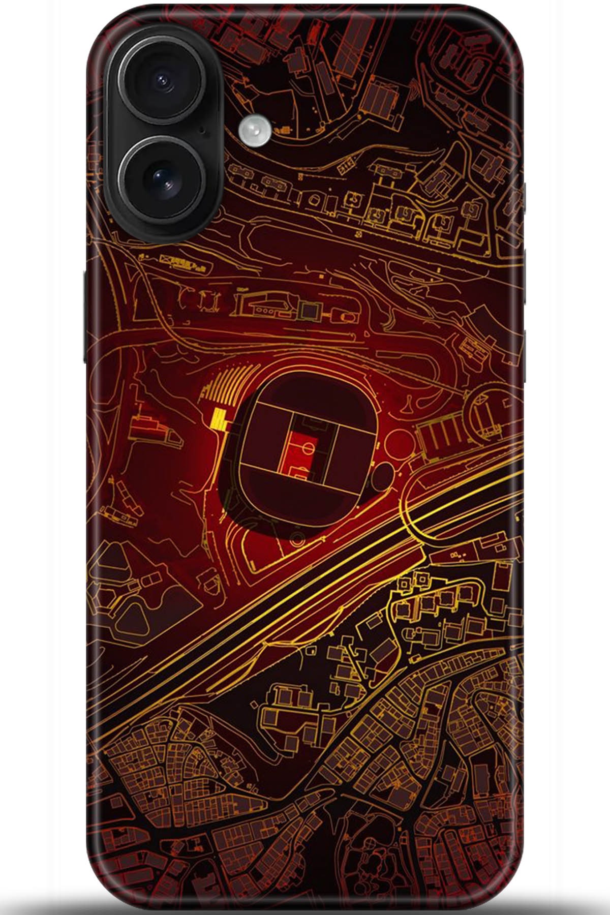 Apple iPhone 16 Uyumlu Kılıf HD Baskılı Kılıf - Followed Institution 5297