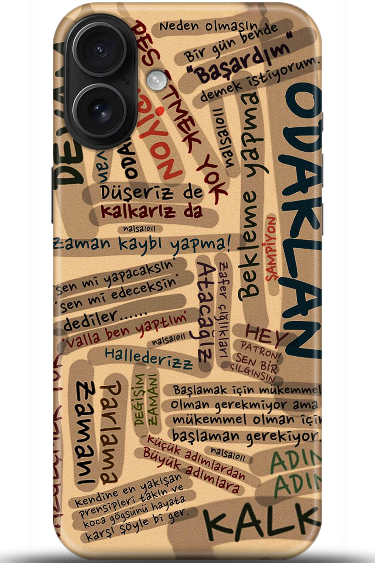 Apple iPhone 16 Uyumlu Kılıf HD Baskılı Kılıf - Followed Institution 5586