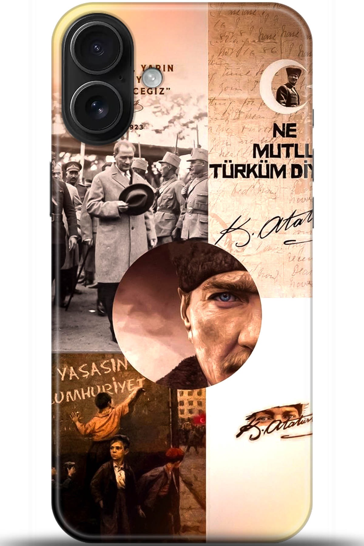 Apple iPhone 16 Uyumlu Kılıf HD Baskılı Kılıf - Followed Institution 5675