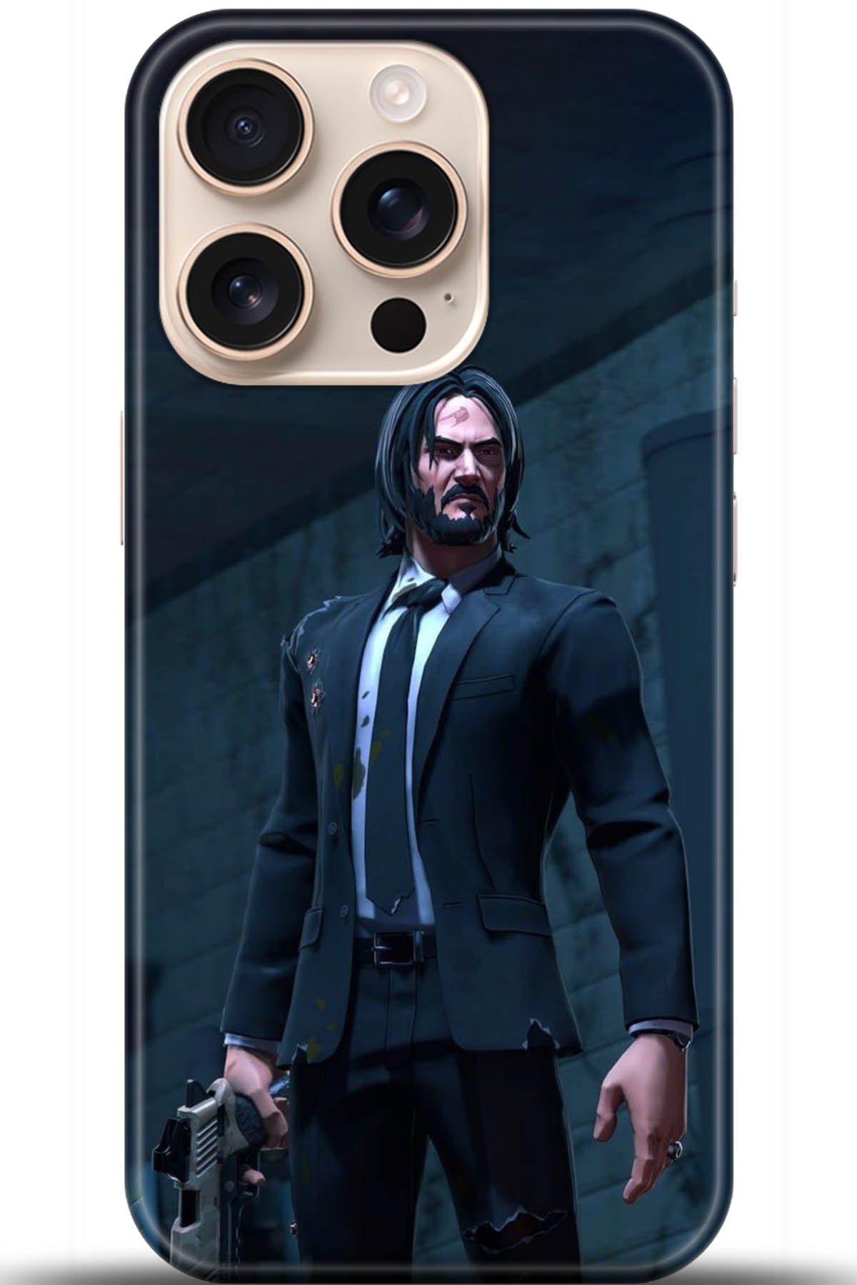 Apple iPhone 16 Pro Uyumlu Kılıf HD Baskılı Kılıf - Followed Institution 5106