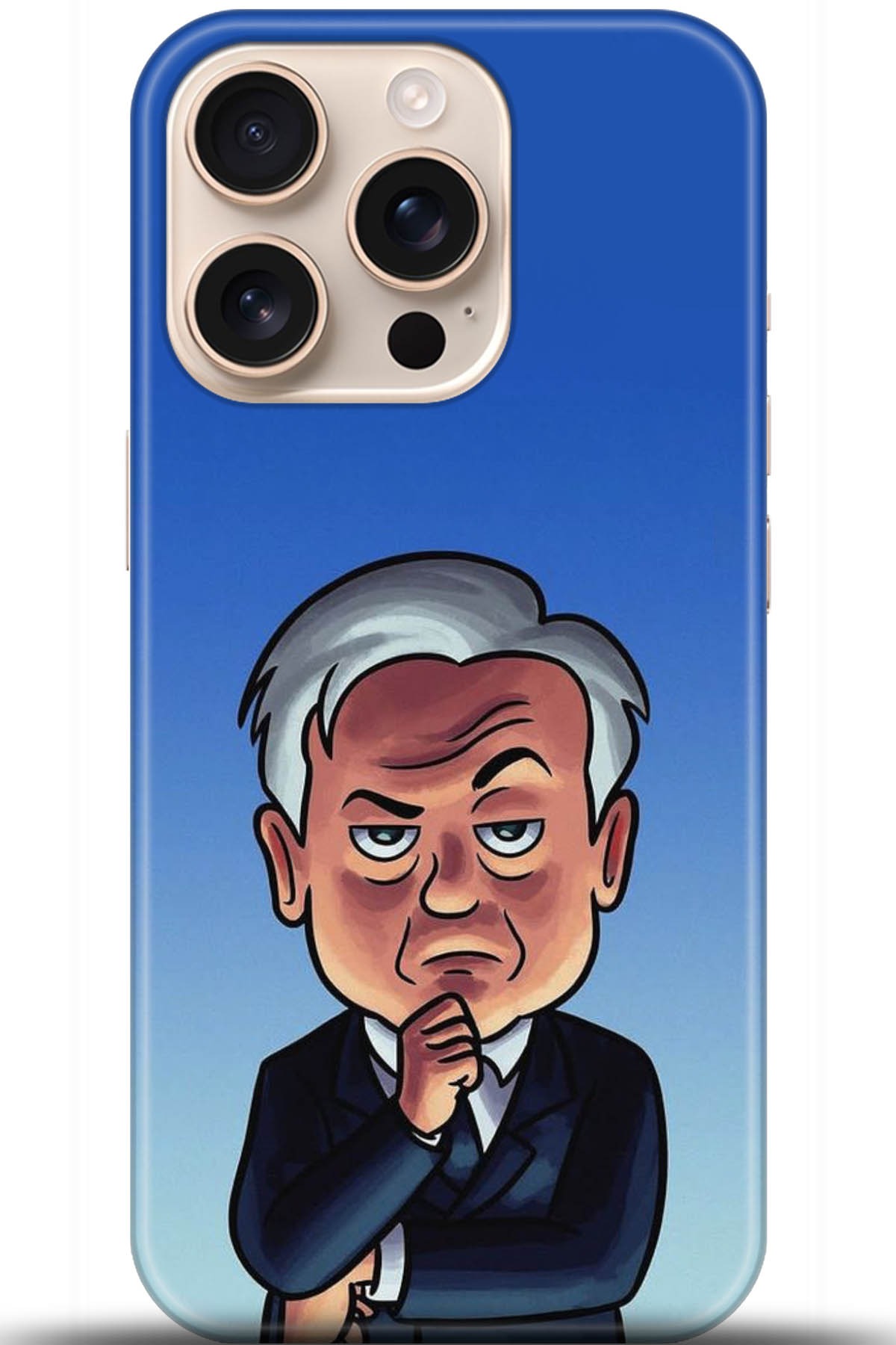 Apple iPhone 16 Pro Uyumlu Kılıf HD Baskılı Kılıf - Followed Institution 5107