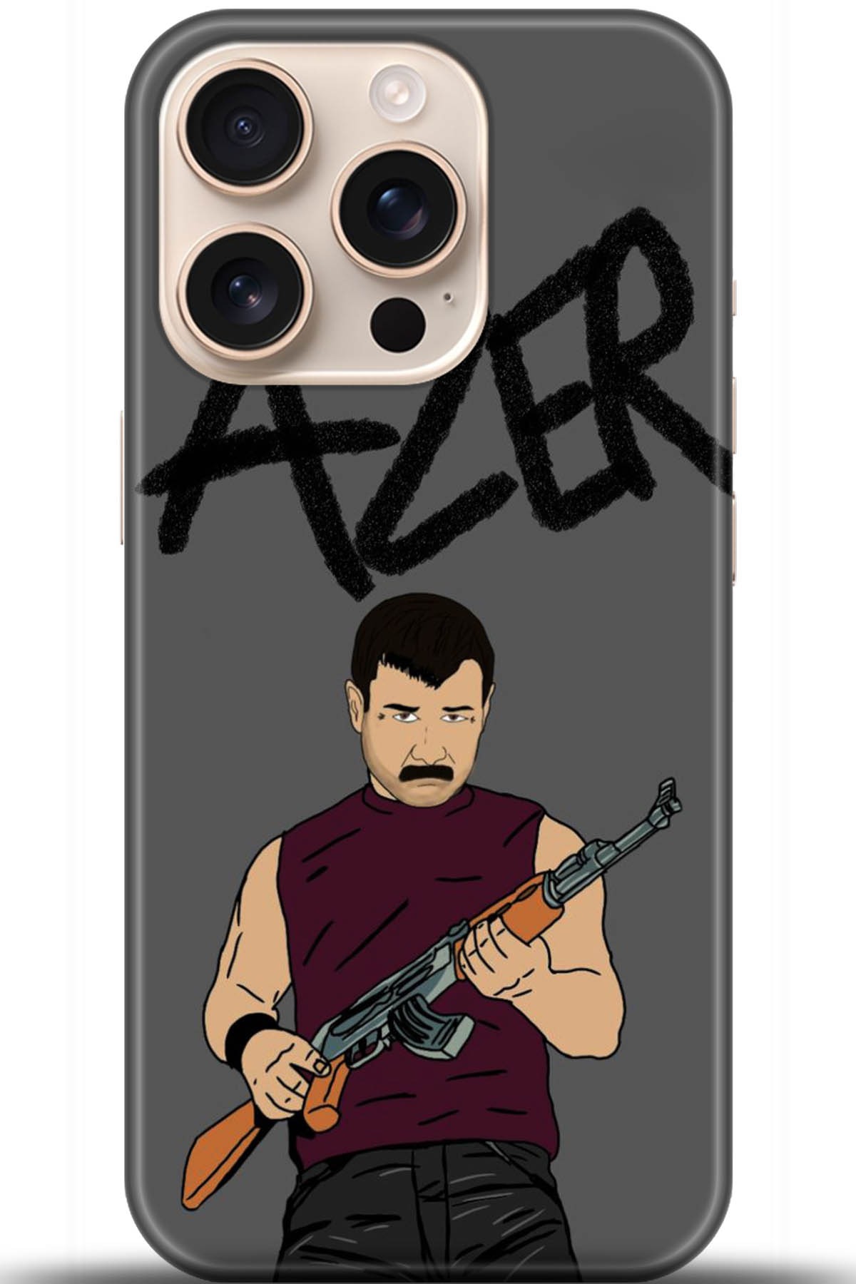 Apple iPhone 16 Pro Uyumlu Kılıf HD Baskılı Kılıf - Followed Institution 5128