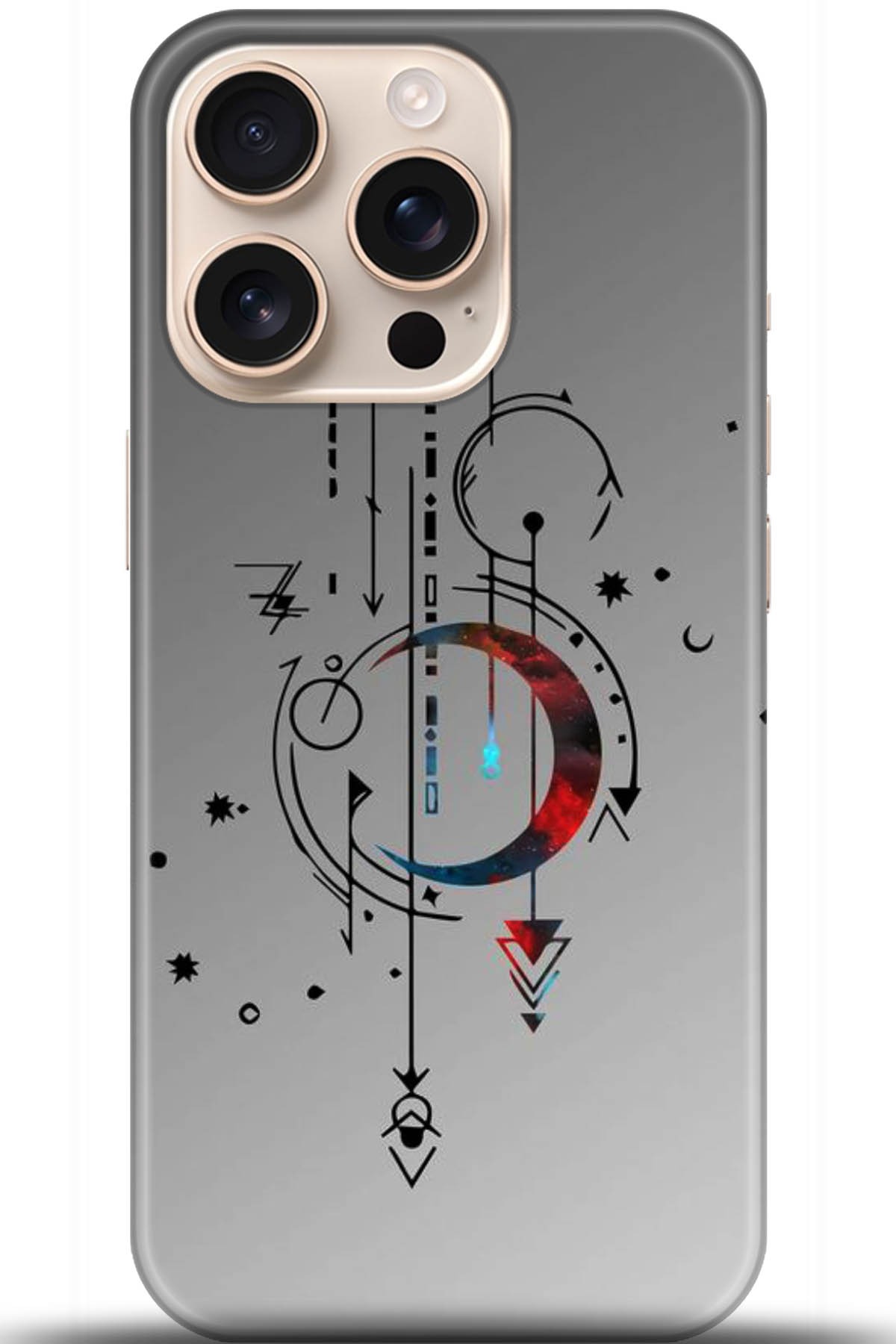 Apple iPhone 16 Pro Uyumlu Kılıf HD Baskılı Kılıf - Followed Institution 5182