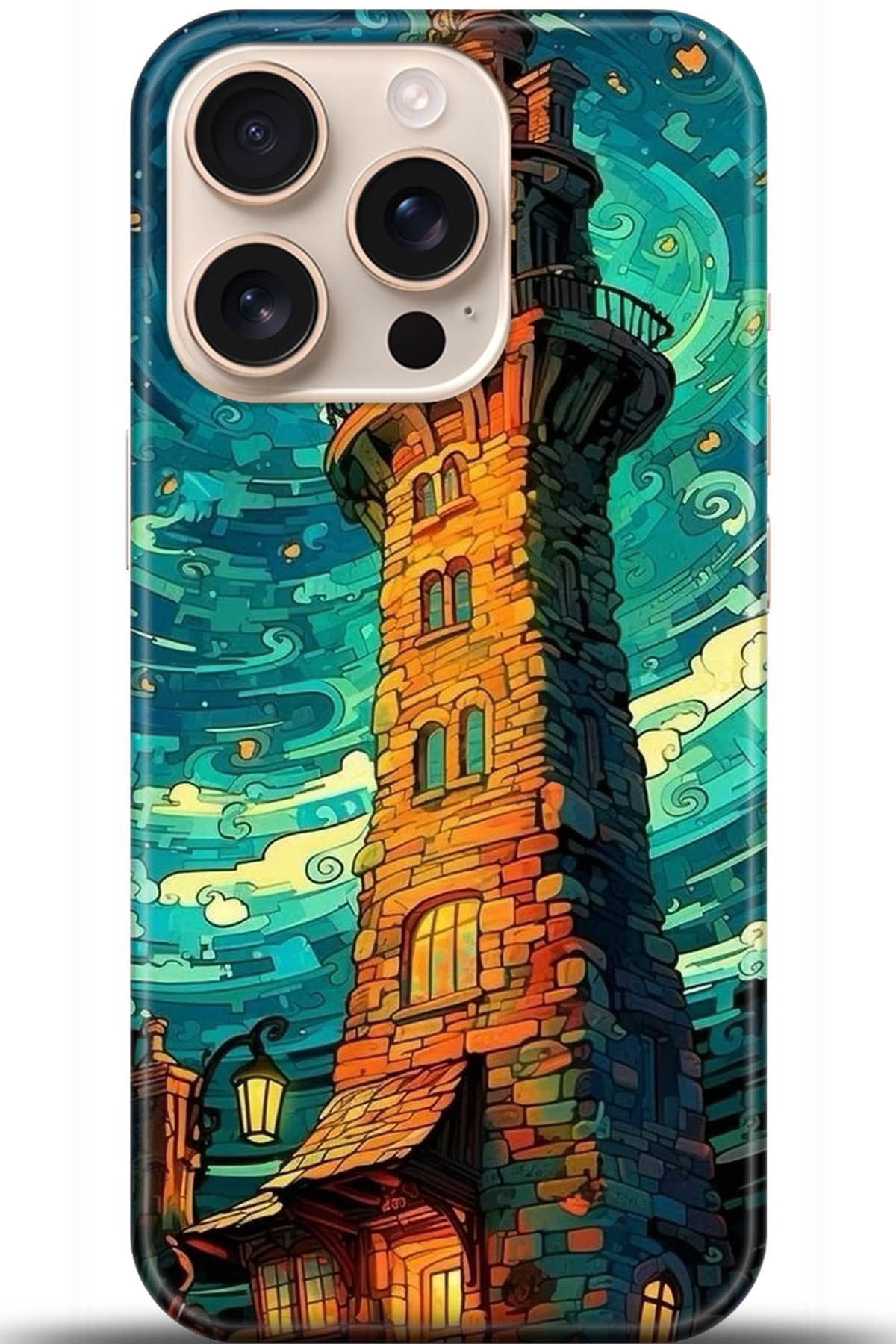 Apple iPhone 16 Pro Uyumlu Kılıf HD Baskılı Kılıf - Followed Institution 5233