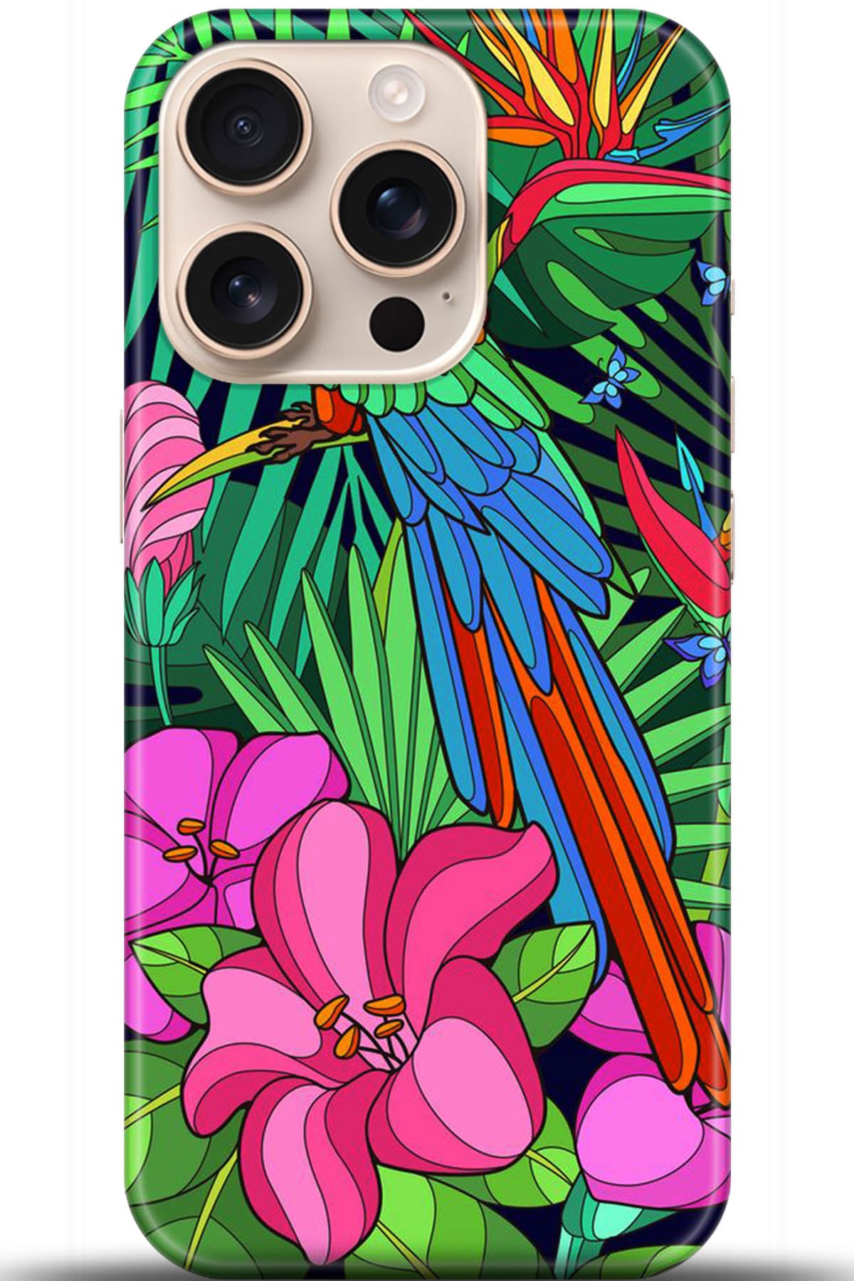 Apple iPhone 16 Pro Uyumlu Kılıf HD Baskılı Kılıf - Followed Institution 5283