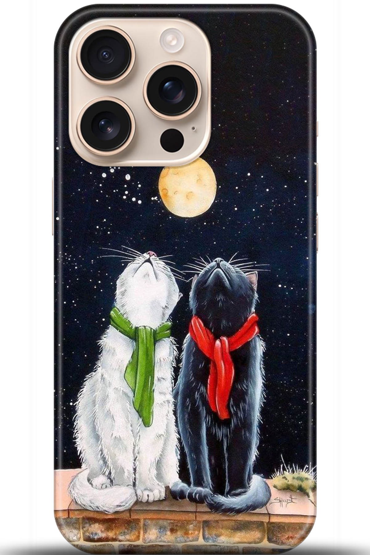 Apple iPhone 16 Pro Uyumlu Kılıf HD Baskılı Kılıf - Followed Institution 5318