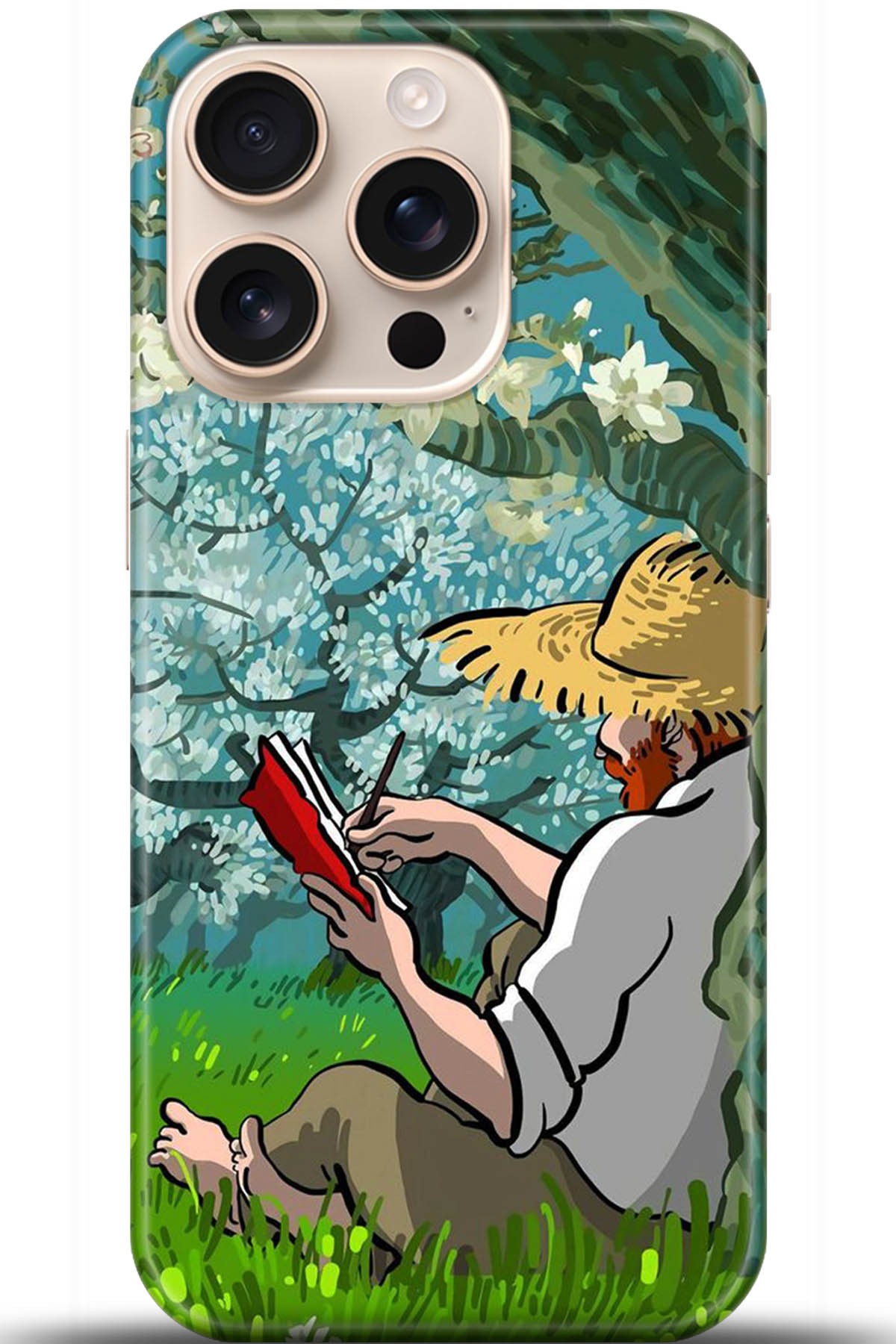 Apple iPhone 16 Pro Uyumlu Kılıf HD Baskılı Kılıf - Followed Institution 5343