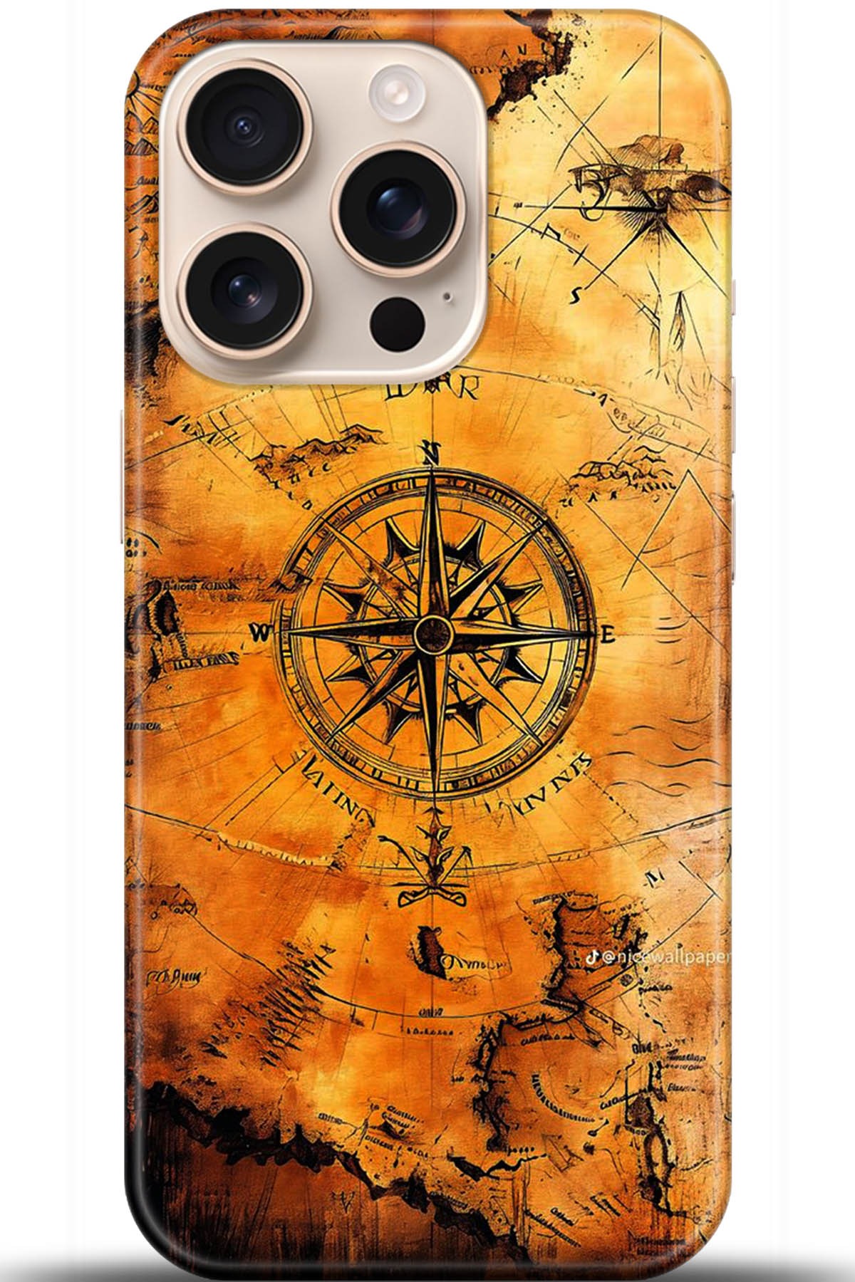 Apple iPhone 16 Pro Uyumlu Kılıf HD Baskılı Kılıf - Followed Institution 5383