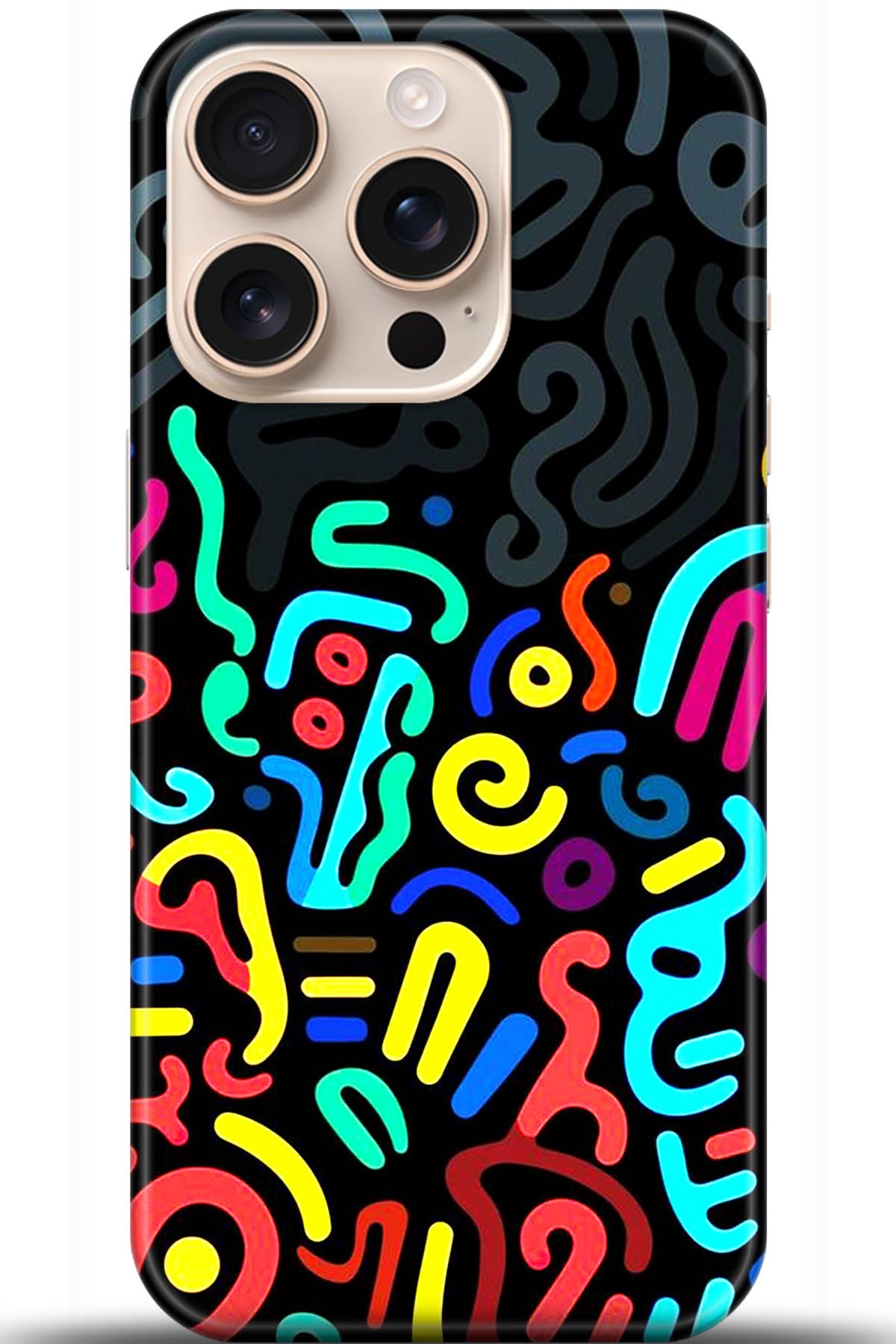 Apple iPhone 16 Pro Uyumlu Kılıf HD Baskılı Kılıf - Followed Institution 5465