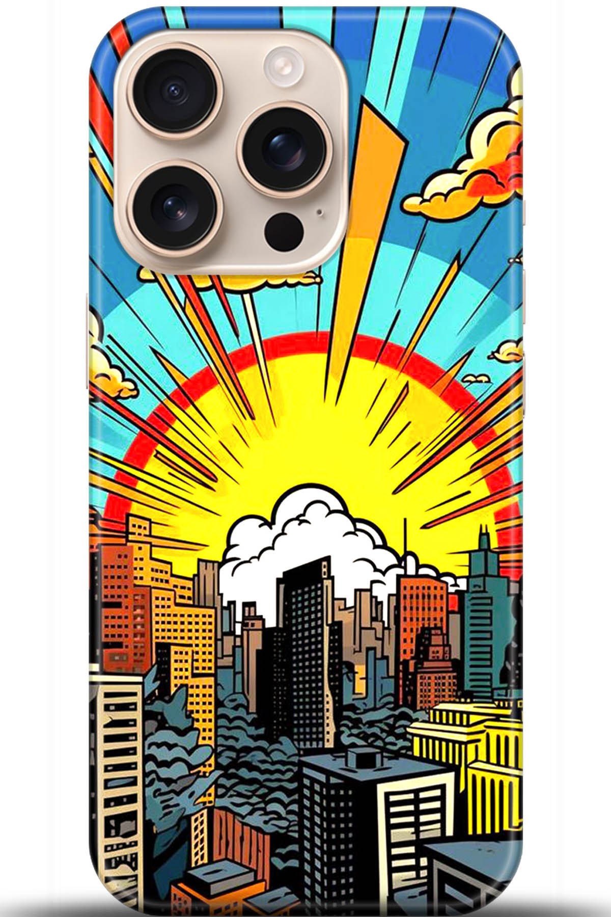 Apple iPhone 16 Pro Uyumlu Kılıf HD Baskılı Kılıf - Followed Institution 5571