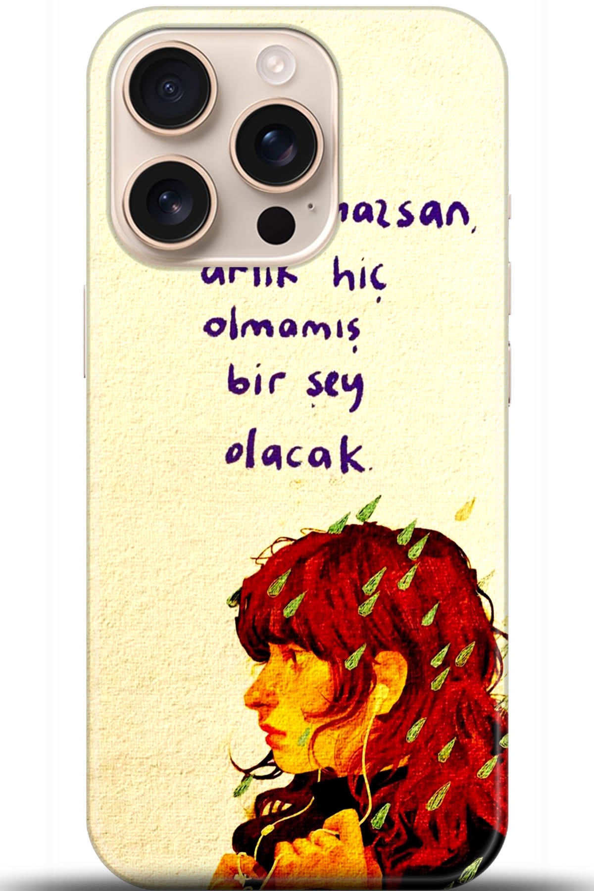 Apple iPhone 16 Pro Uyumlu Kılıf HD Baskılı Kılıf - Followed Institution 5595