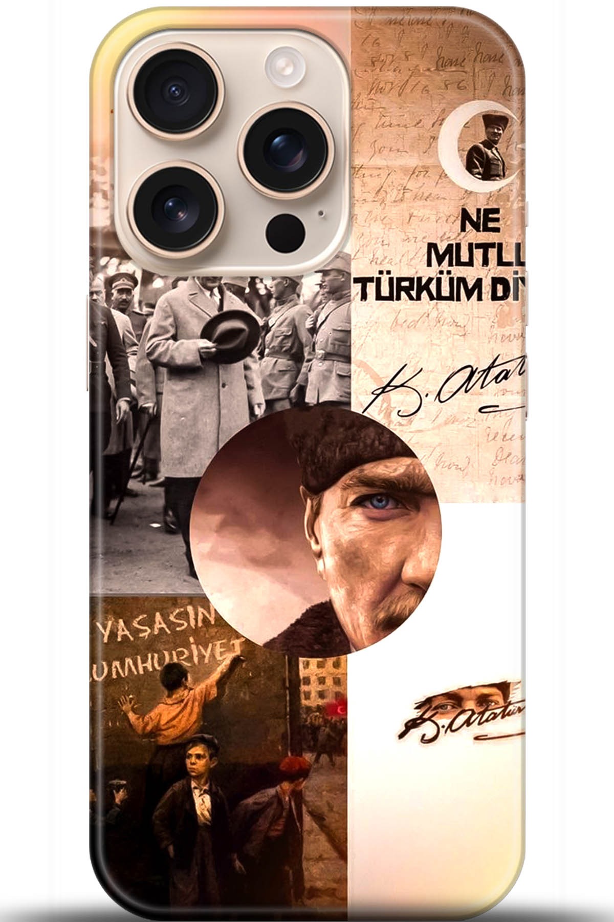 Apple iPhone 16 Pro Uyumlu Kılıf HD Baskılı Kılıf - Followed Institution 5675