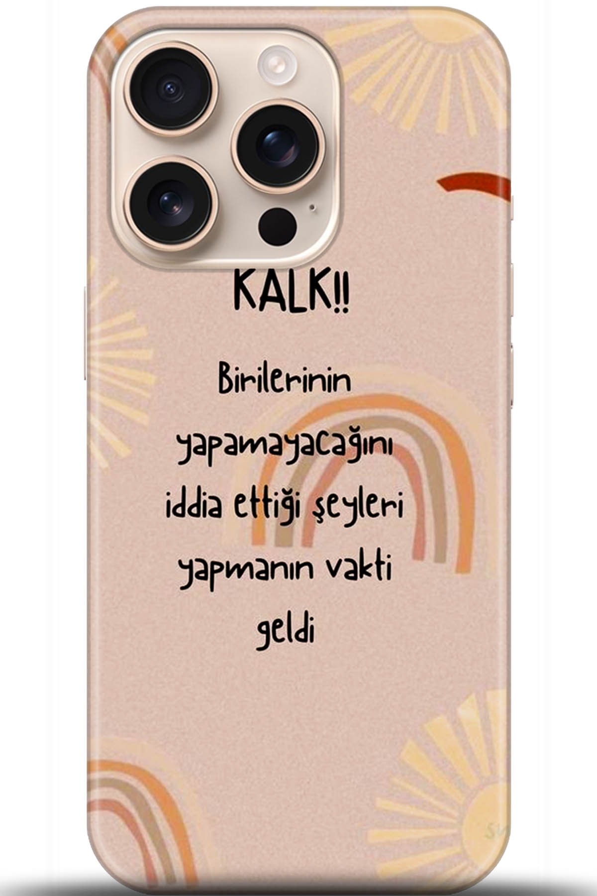 Apple iPhone 16 Pro Uyumlu Kılıf HD Baskılı Kılıf - Followed Institution 5688