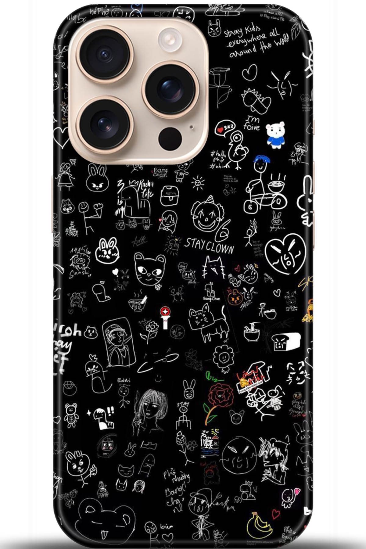 Apple iPhone 16 Pro Max Uyumlu Kılıf HD Baskılı Kılıf - Followed Institution 5143