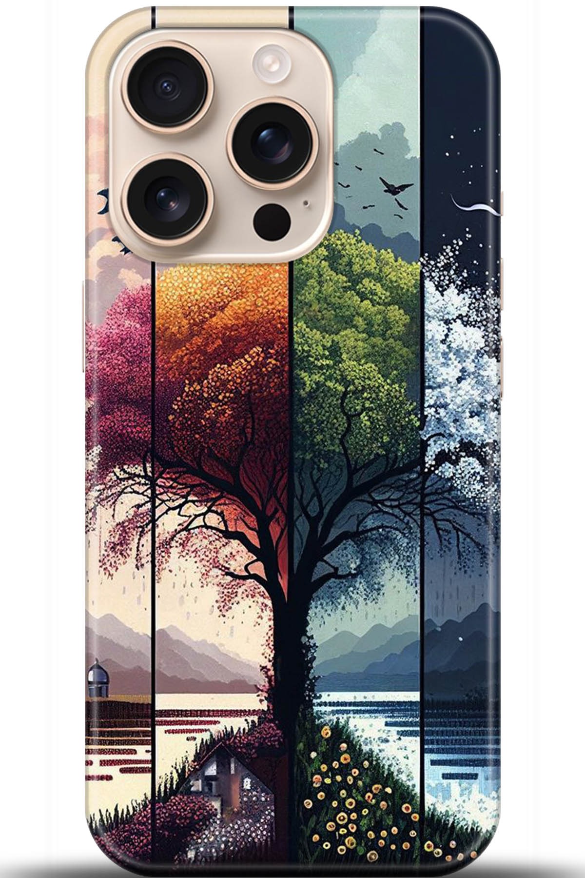 Apple iPhone 16 Pro Max Uyumlu Kılıf HD Baskılı Kılıf - Followed Institution 5369