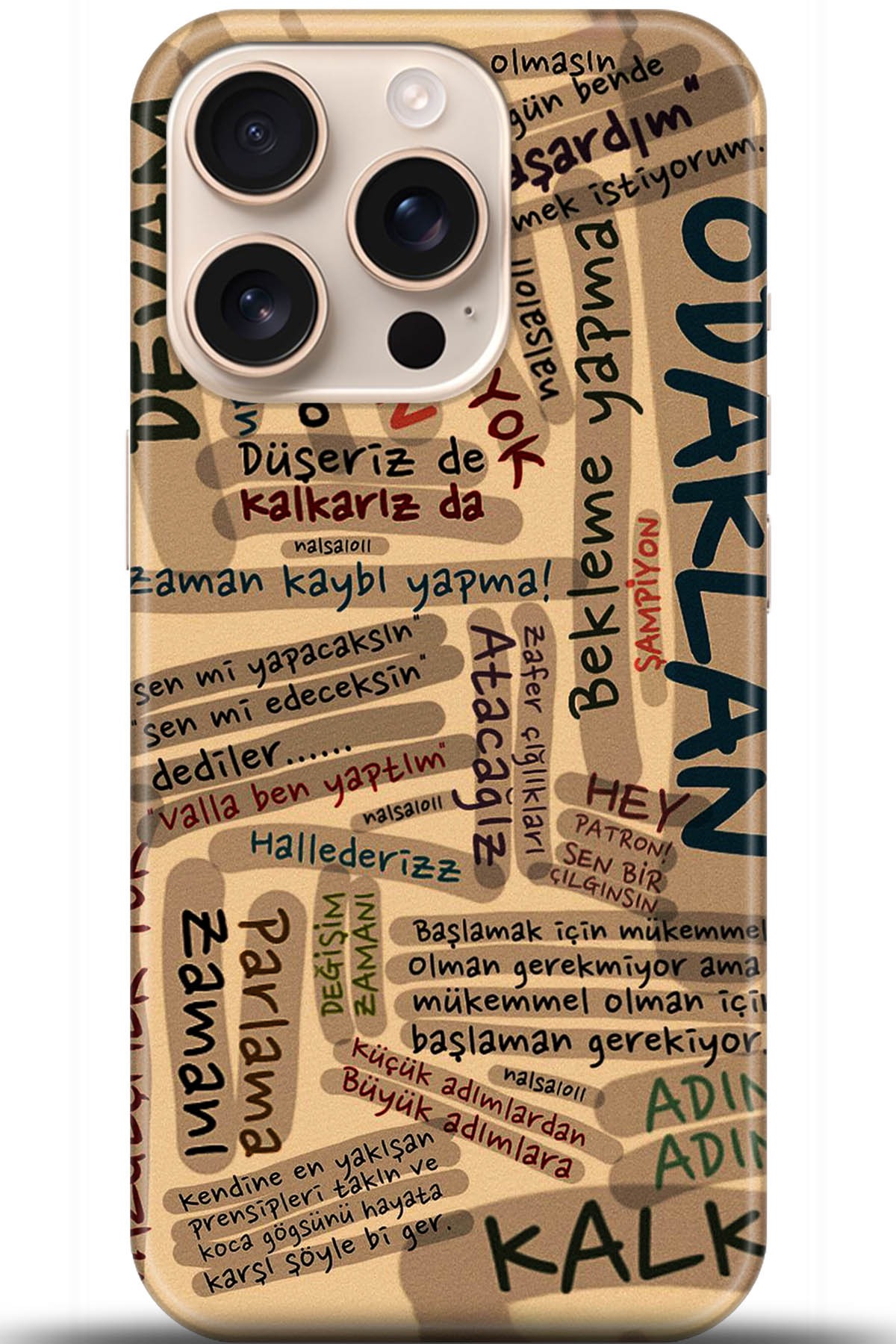 Apple iPhone 16 Pro Max Uyumlu Kılıf HD Baskılı Kılıf - Followed Institution 5586