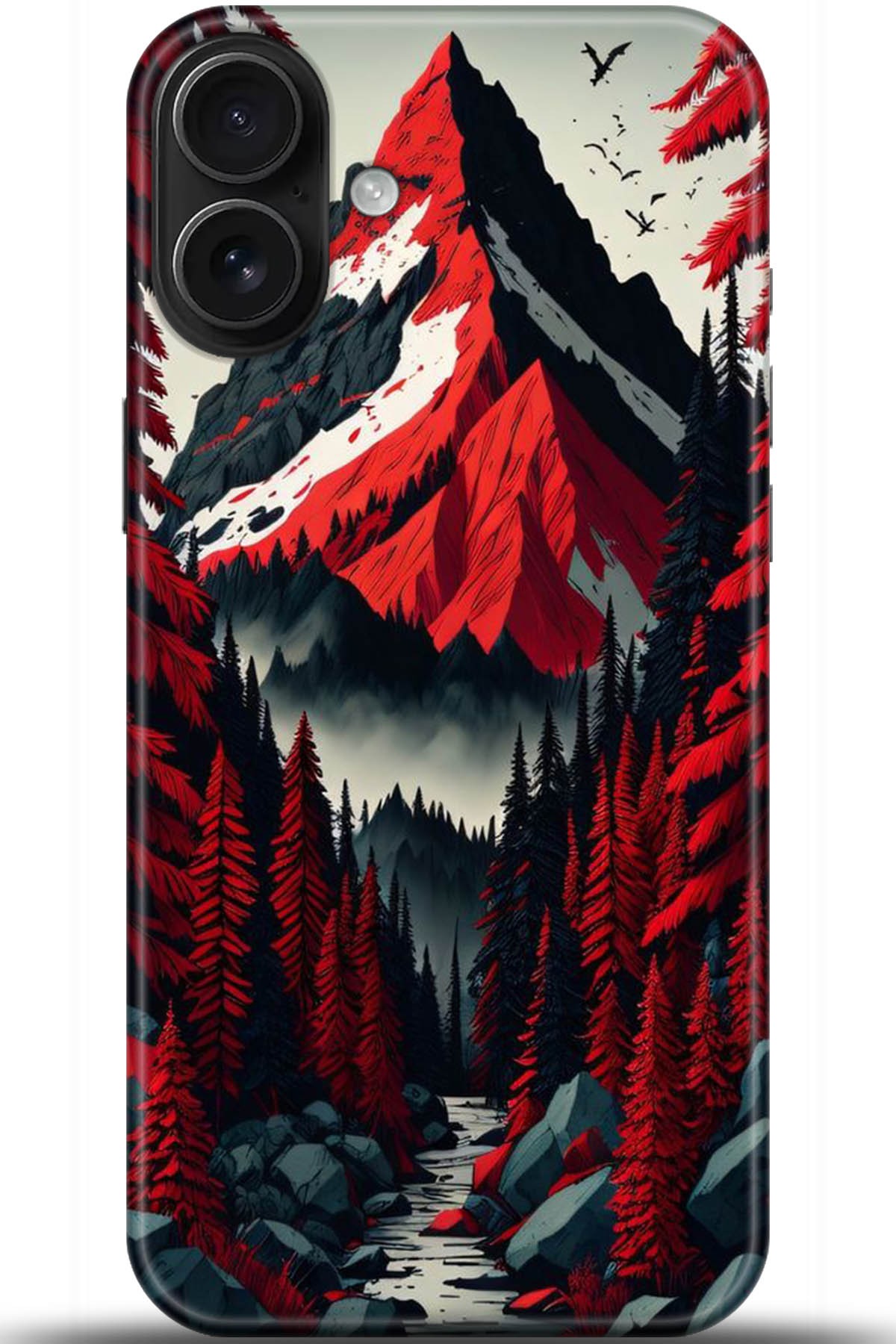 Apple iPhone 16 Plus Uyumlu Kılıf HD Baskılı Kılıf - Followed Institution 5196