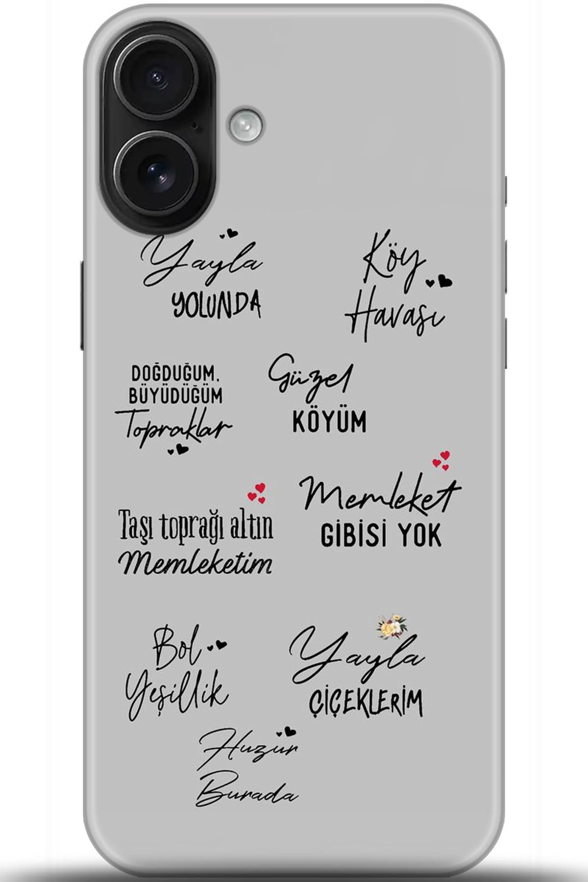 Apple iPhone 16 Plus Uyumlu Kılıf HD Baskılı Kılıf - Followed Institution 5210