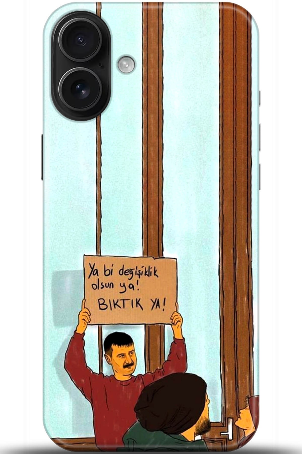 Apple iPhone 16 Plus Uyumlu Kılıf HD Baskılı Kılıf - Followed Institution 5594