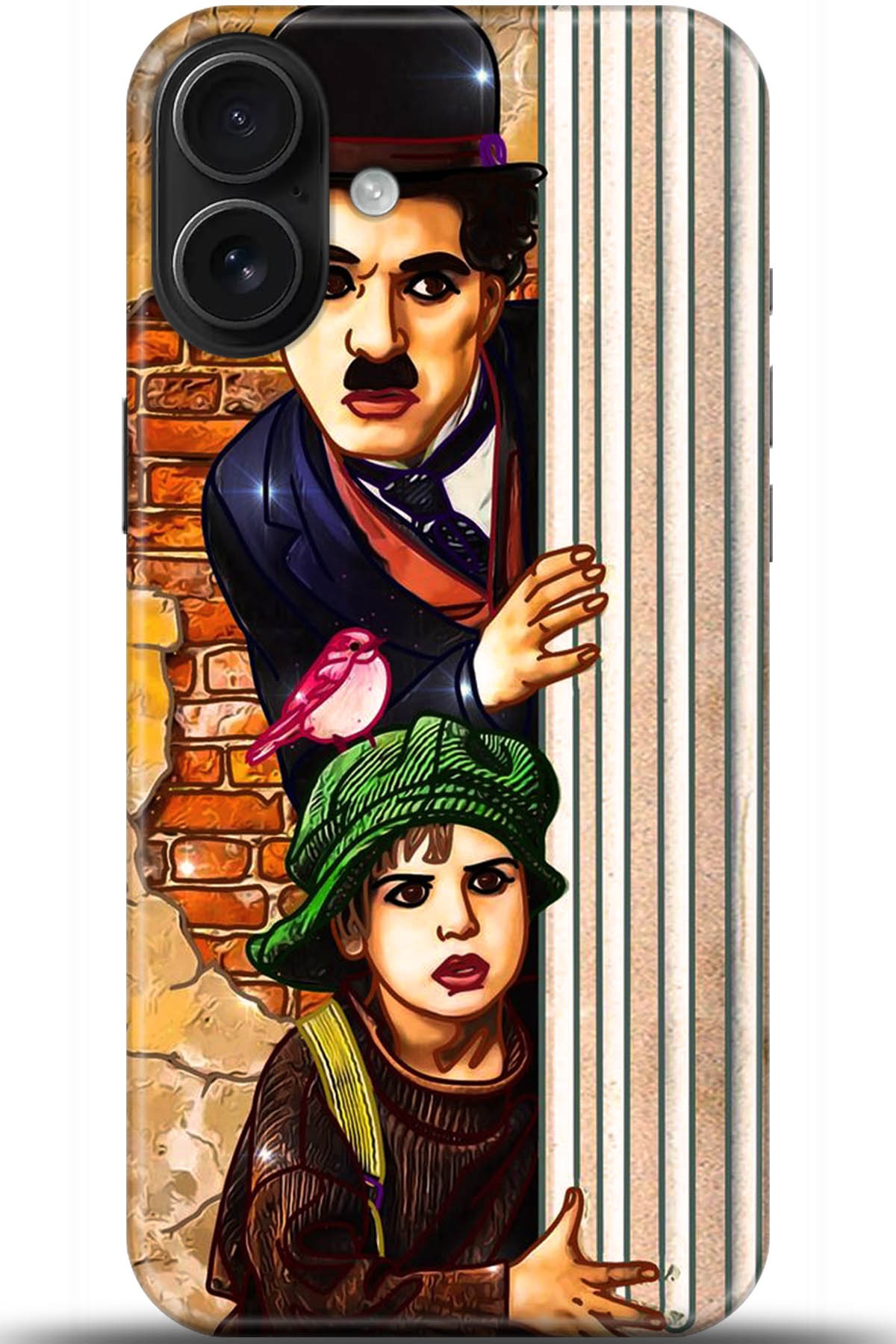 Apple iPhone 16 Plus Uyumlu Kılıf HD Baskılı Kılıf - Followed Institution 5694