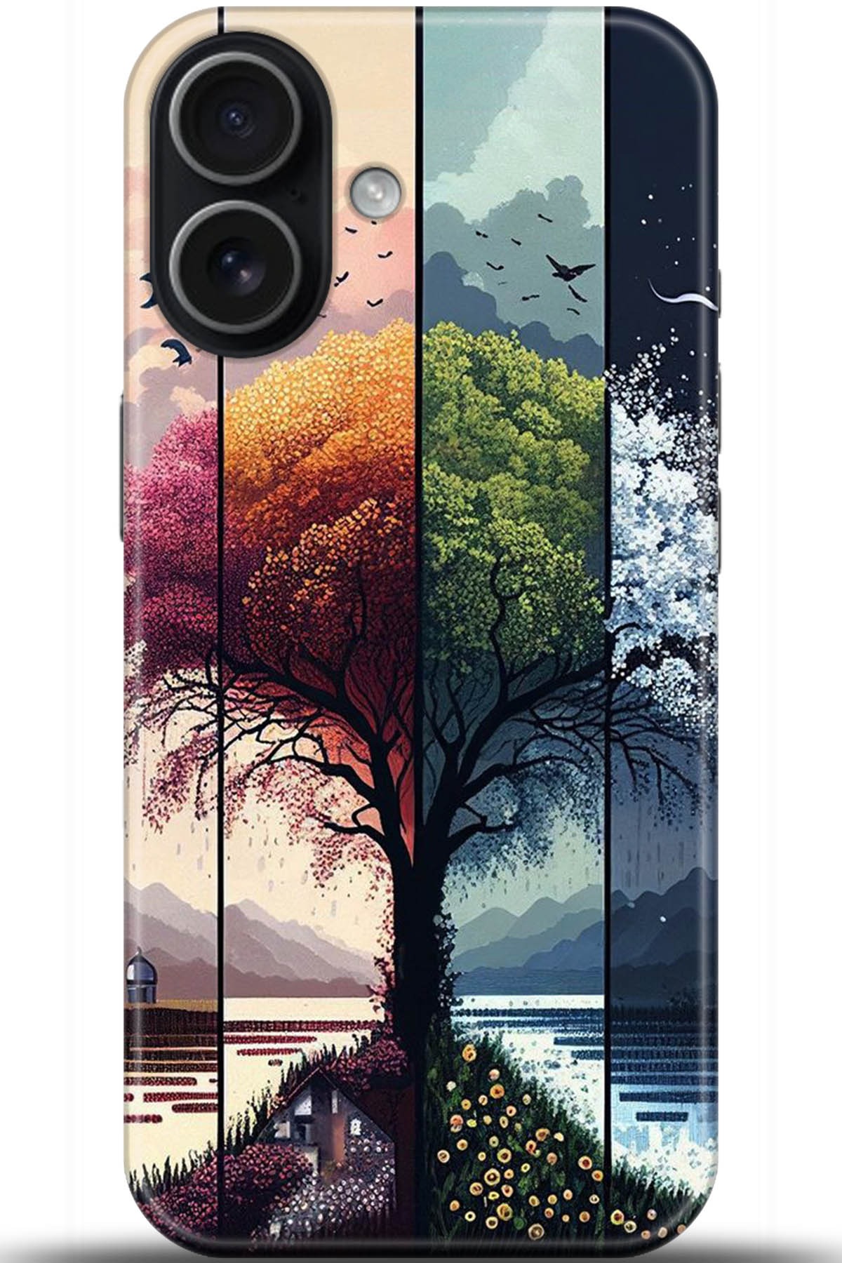 Apple iPhone 17 Uyumlu Kılıf HD Baskılı Kılıf - Followed Institution 5369