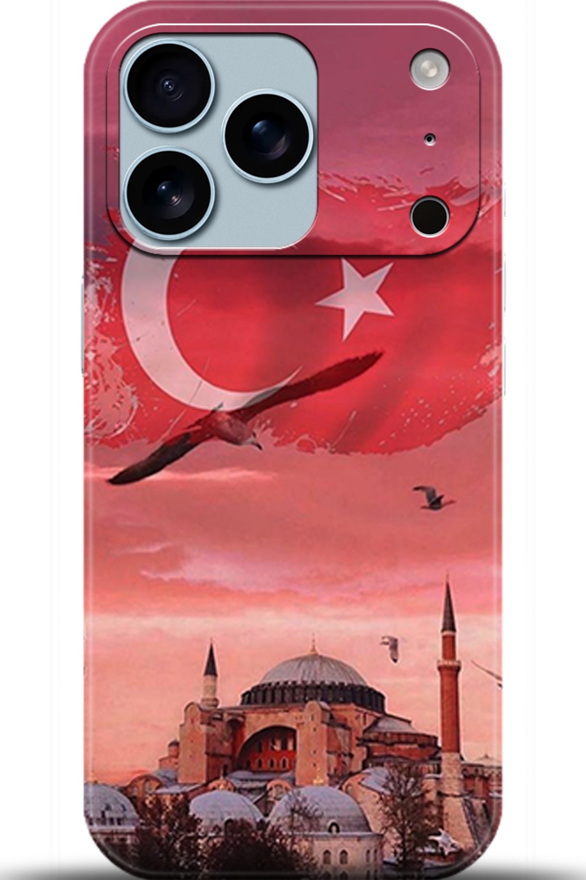 Apple iPhone 17 Pro Uyumlu Kılıf HD Baskılı Kılıf - Followed Institution 5179