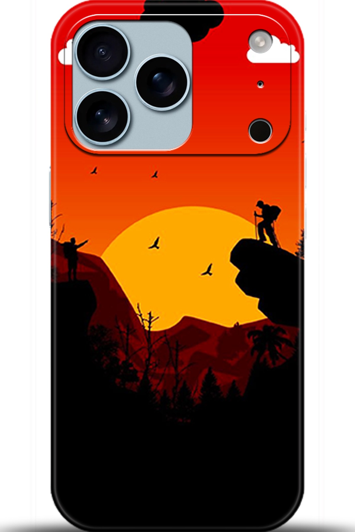 Apple iPhone 17 Pro Uyumlu Kılıf HD Baskılı Kılıf - Followed Institution 5407