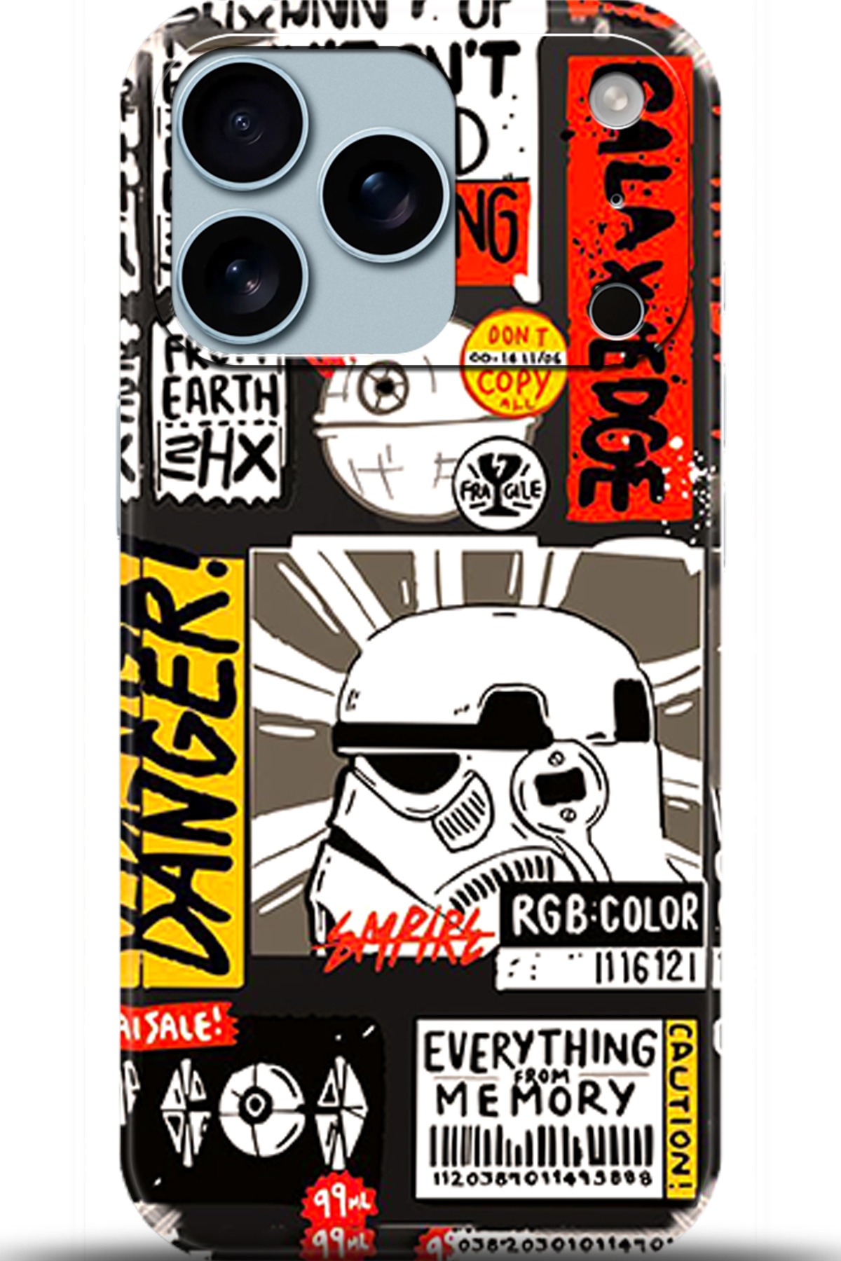 Apple iPhone 17 Pro Max Uyumlu Kılıf HD Baskılı Kılıf - Followed Institution 5555