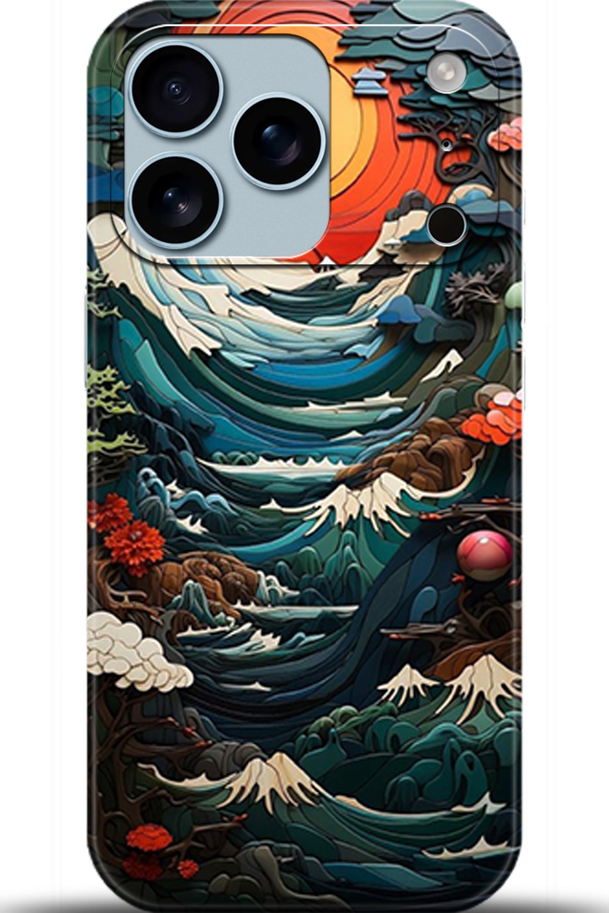 Apple iPhone 17 Pro Max Uyumlu Kılıf HD Baskılı Kılıf - Followed Institution 5009